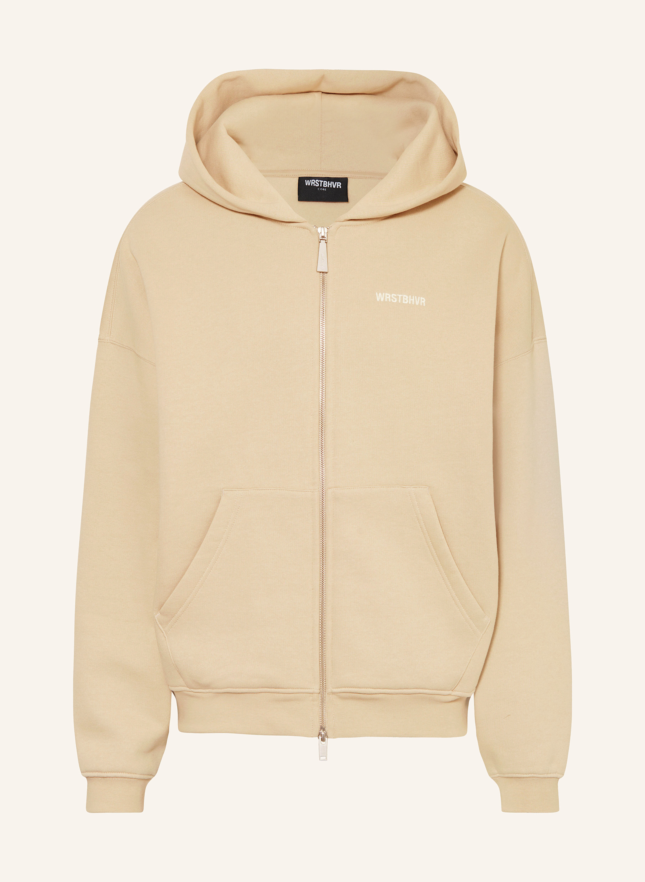 Graphic Hoodie Wrstbhvr Hoodie Beige WRSTBHVR HAKO HOODIE Beige
