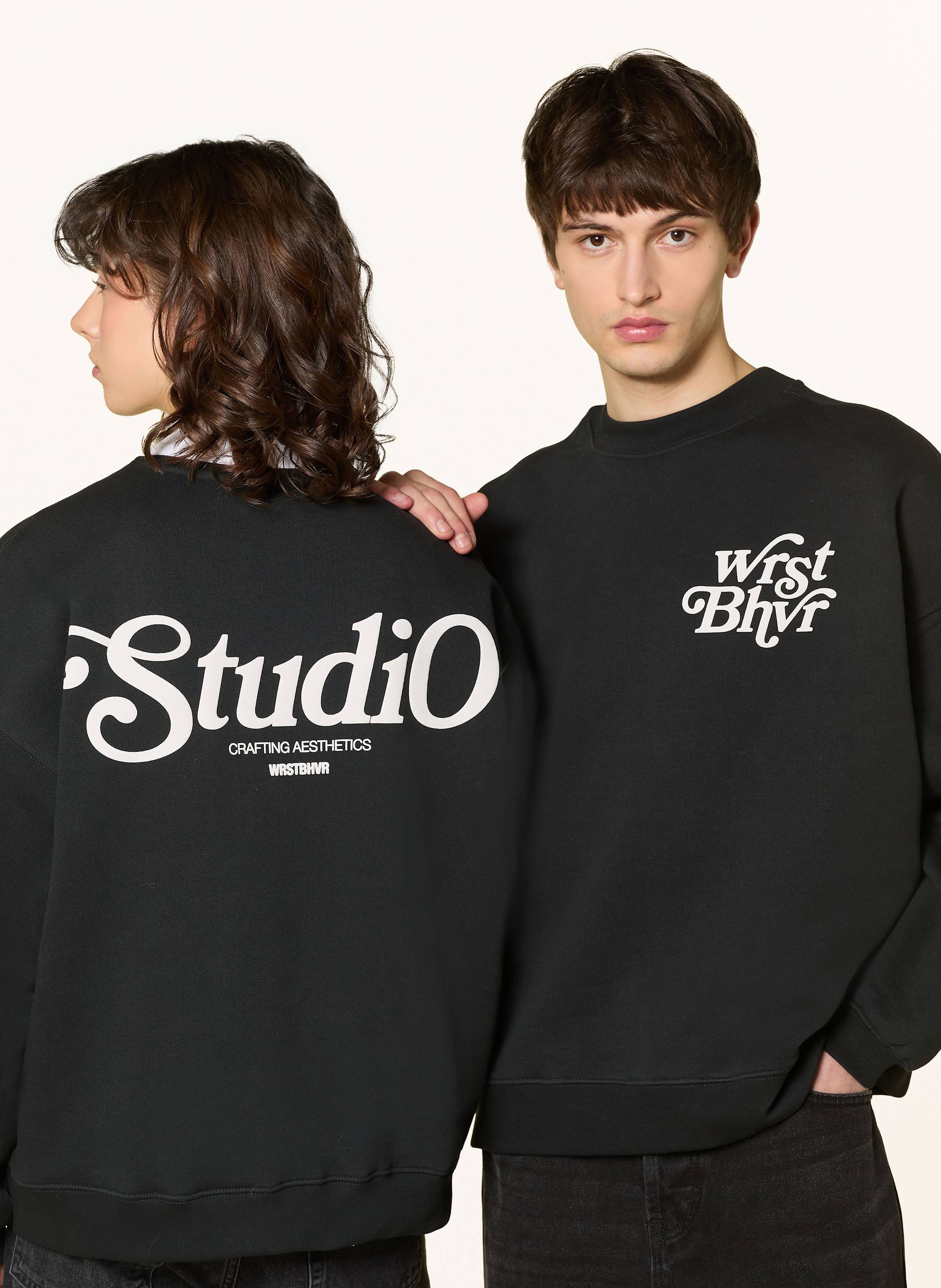 Thumbnail - Wrstbhvr Sweatshirt Rean schwarz