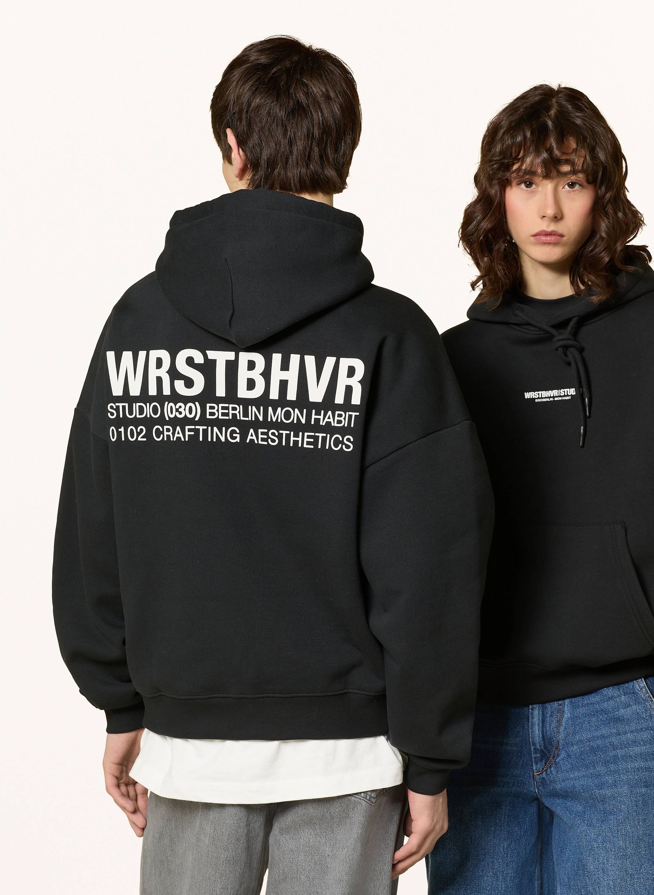 Thumbnail - Wrstbhvr Hoodie Studio v10 schwarz