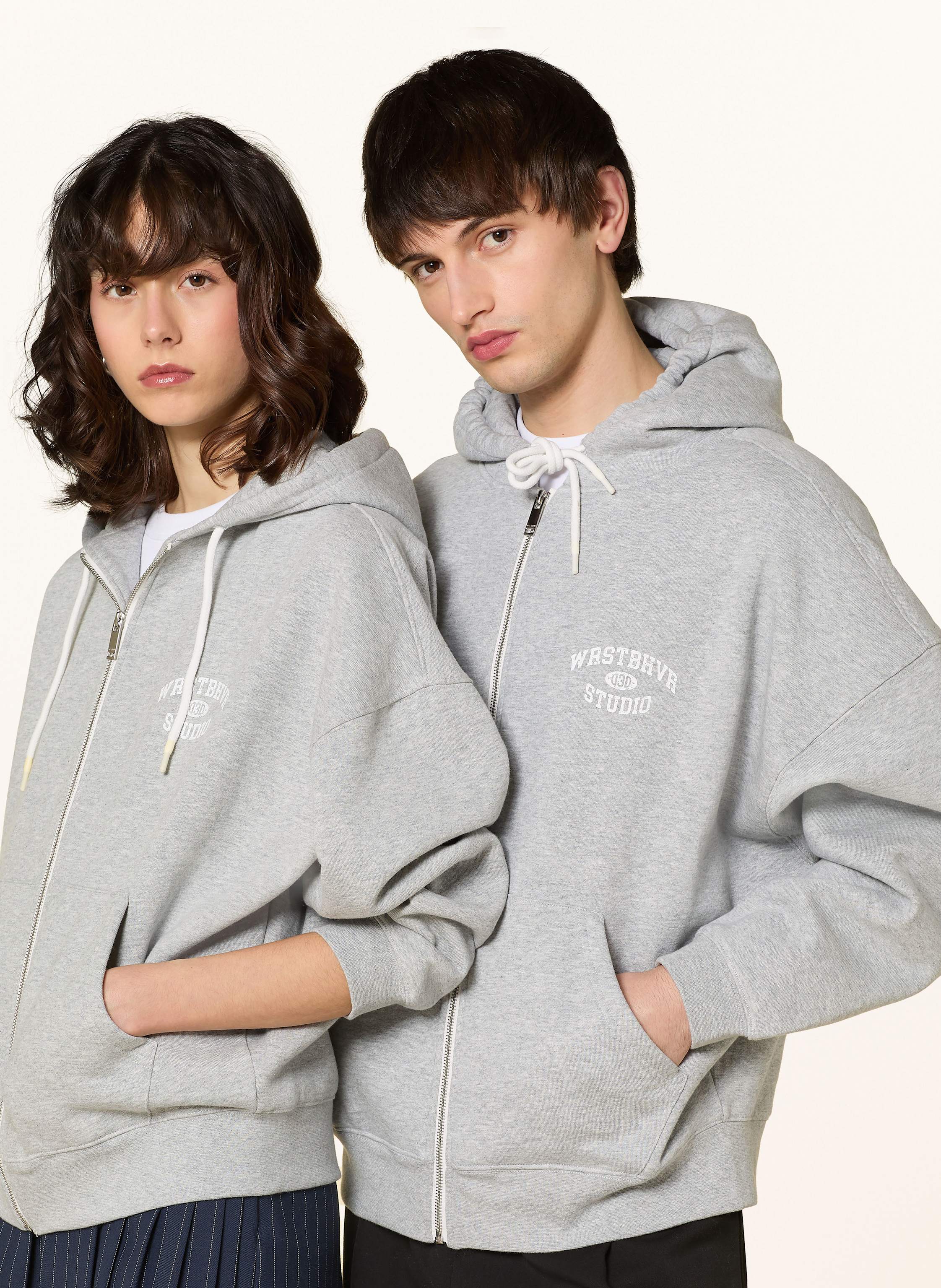 Thumbnail - Wrstbhvr Sweatjacke Patrice grau
