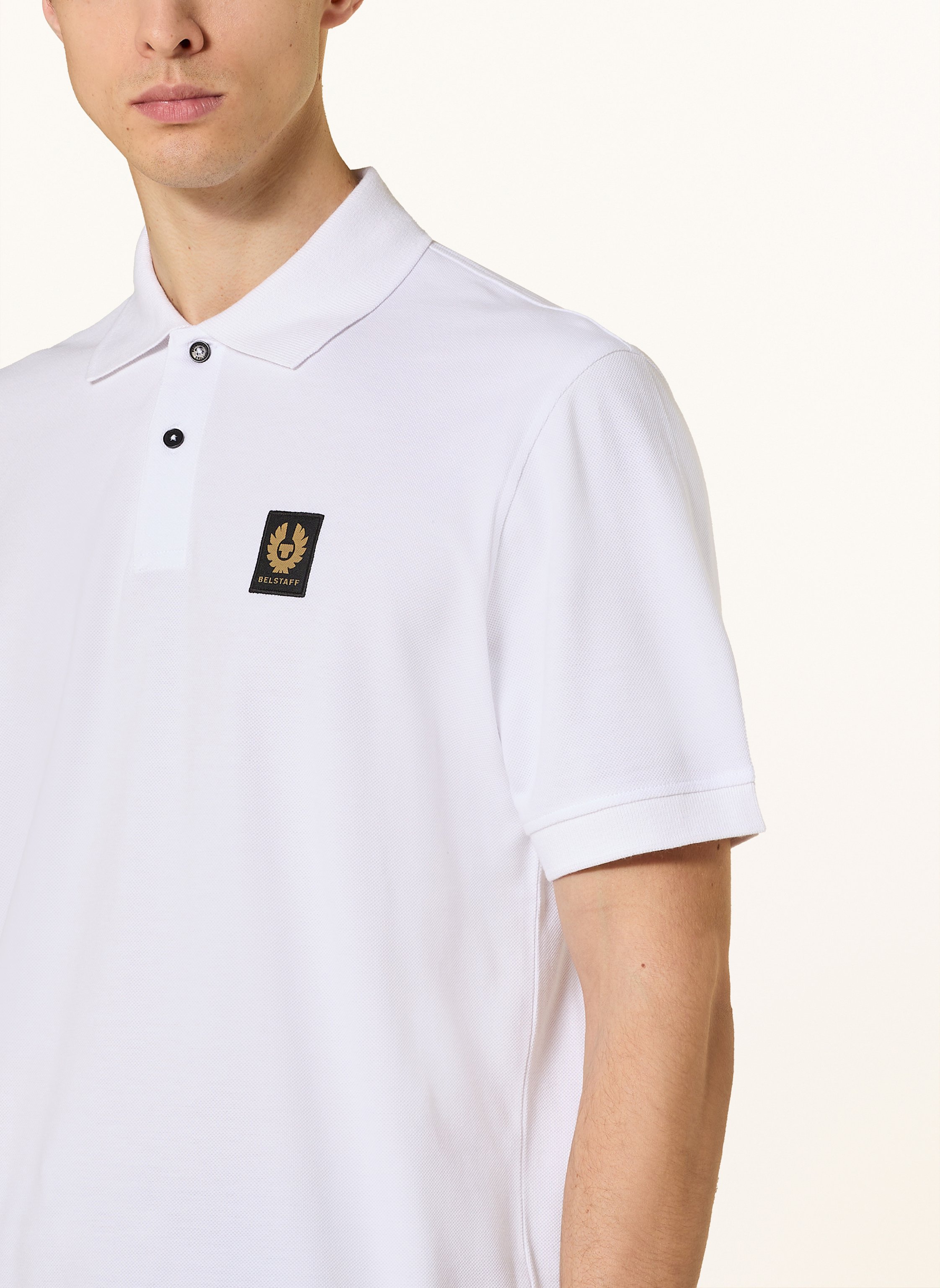 Thumbnail - Belstaff Piqué-Poloshirt weiss