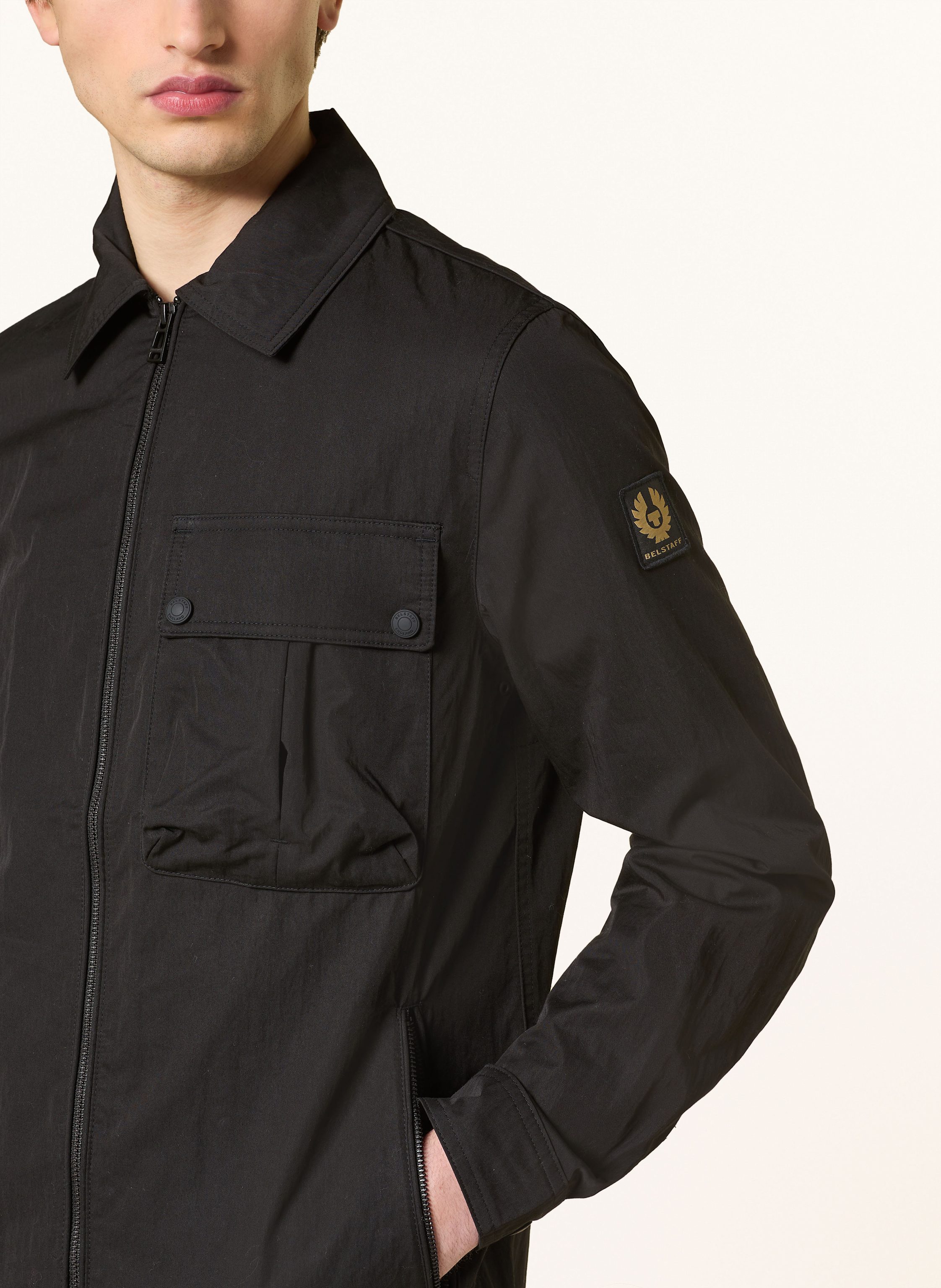 Thumbnail - Belstaff Overjacket Drome schwarz