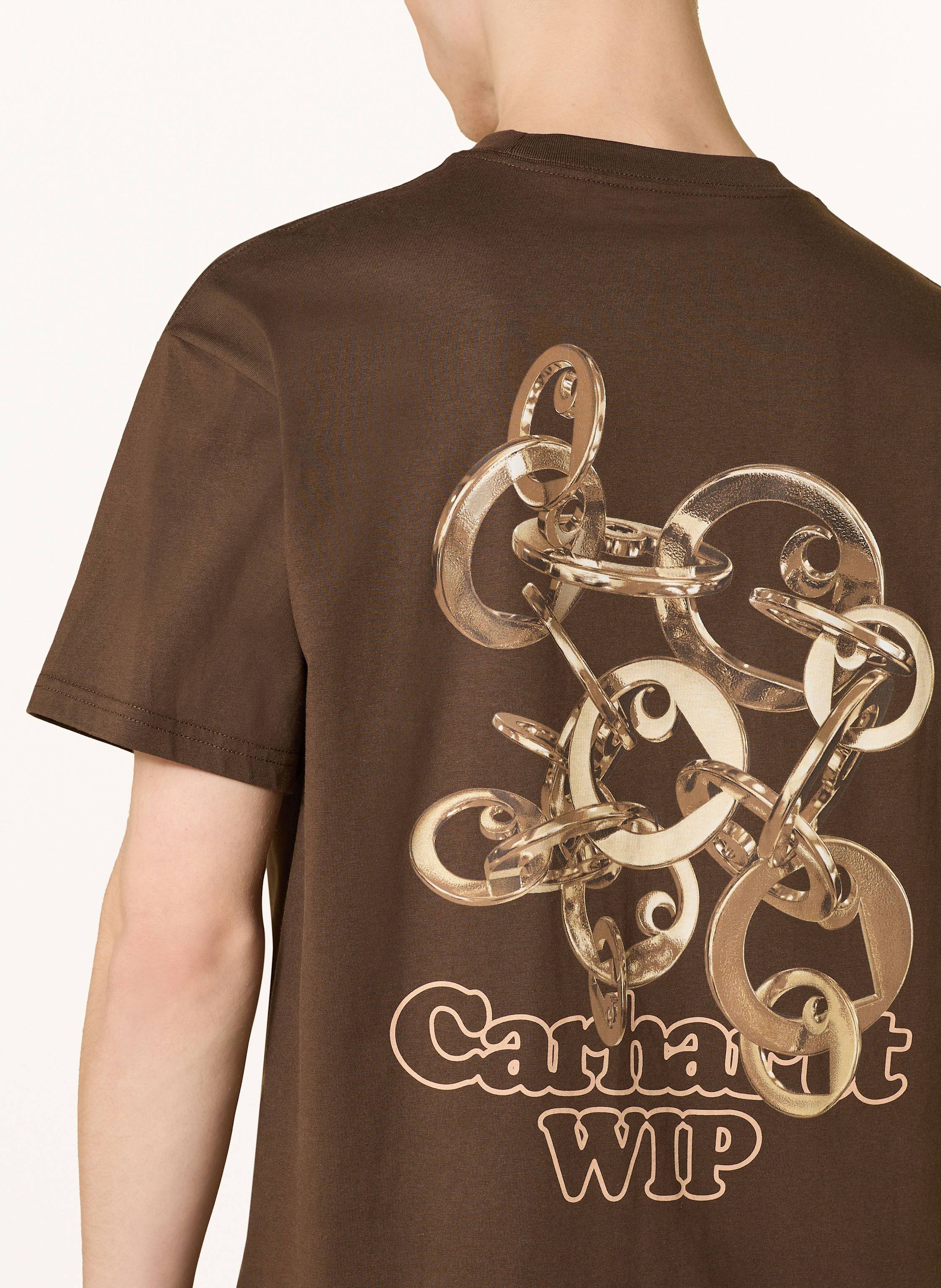 Thumbnail - Carhartt Wip T-Shirt Linked Charms braun