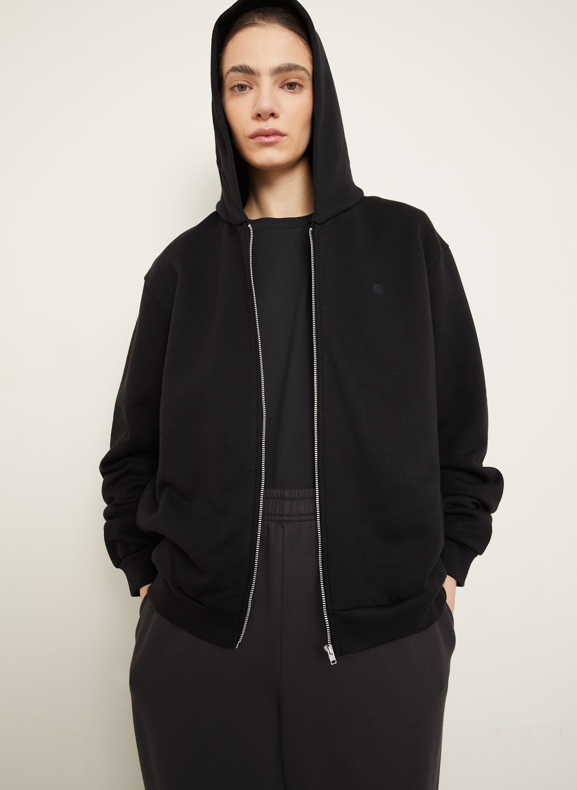 Thumbnail - Acne Studios Sweatjacke schwarz