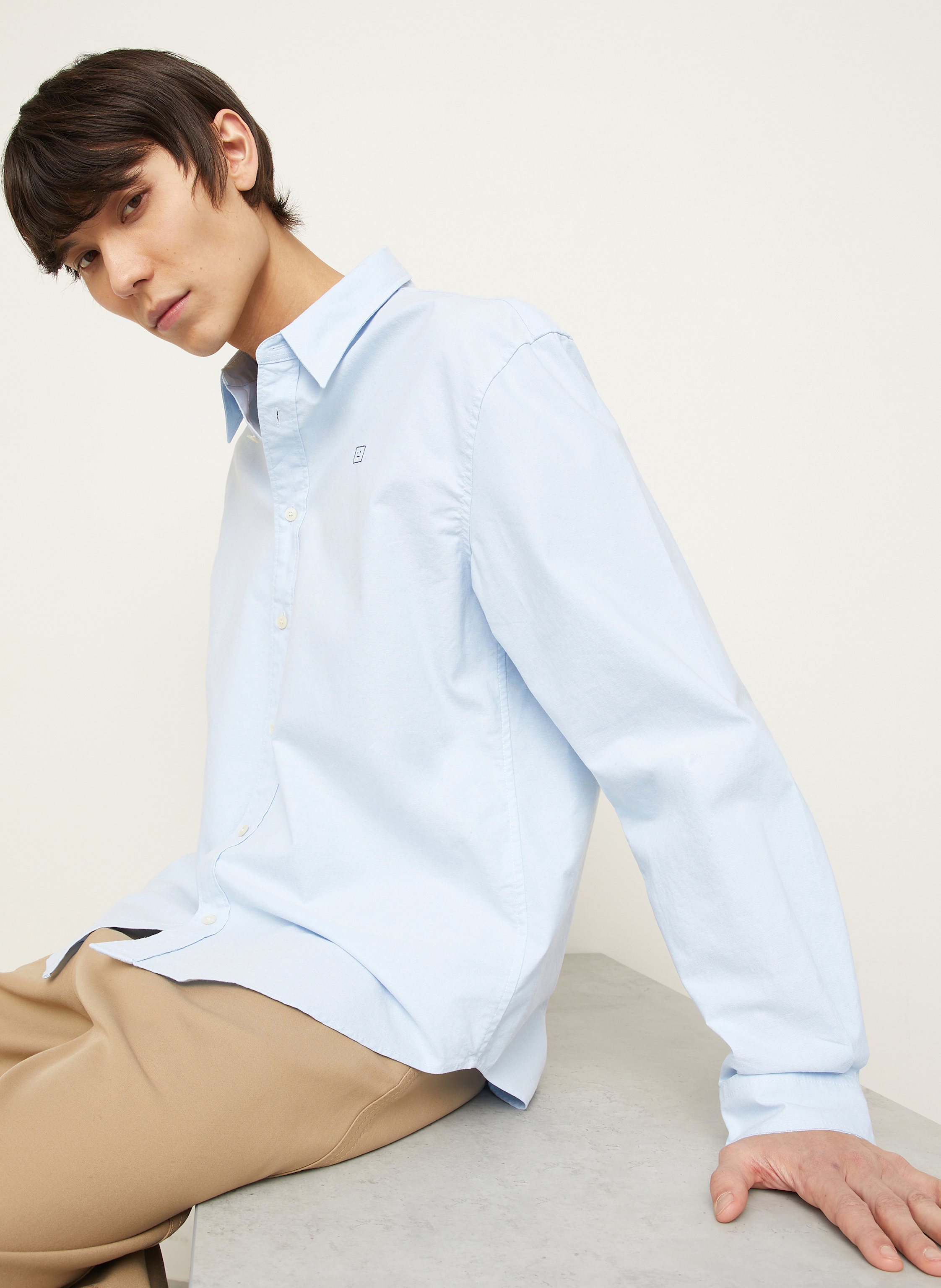 Thumbnail - Acne Studios Hemd Comfort Fit blau