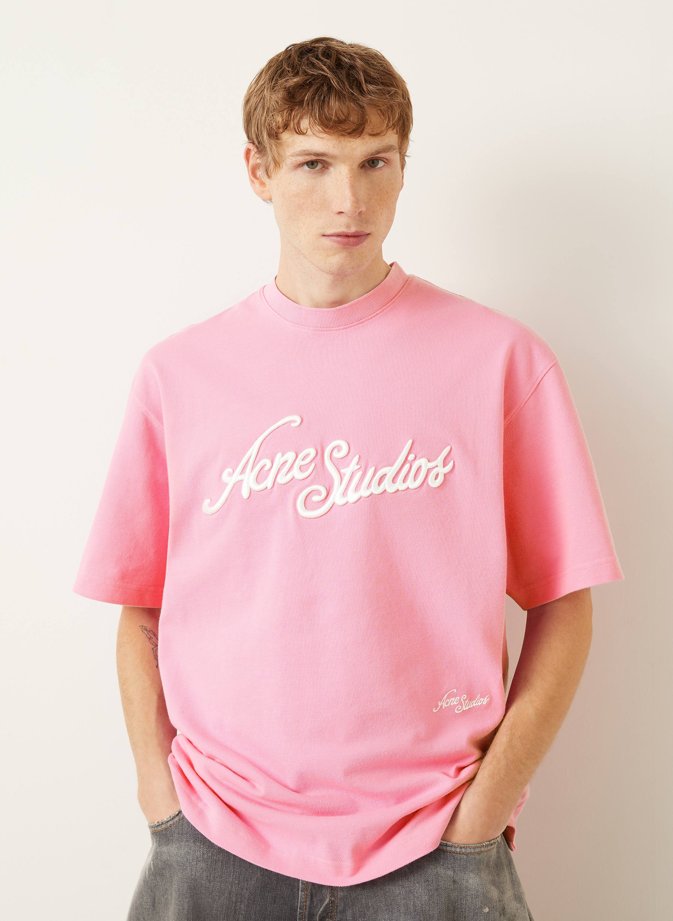 Thumbnail - Acne Studios T-Shirt pink