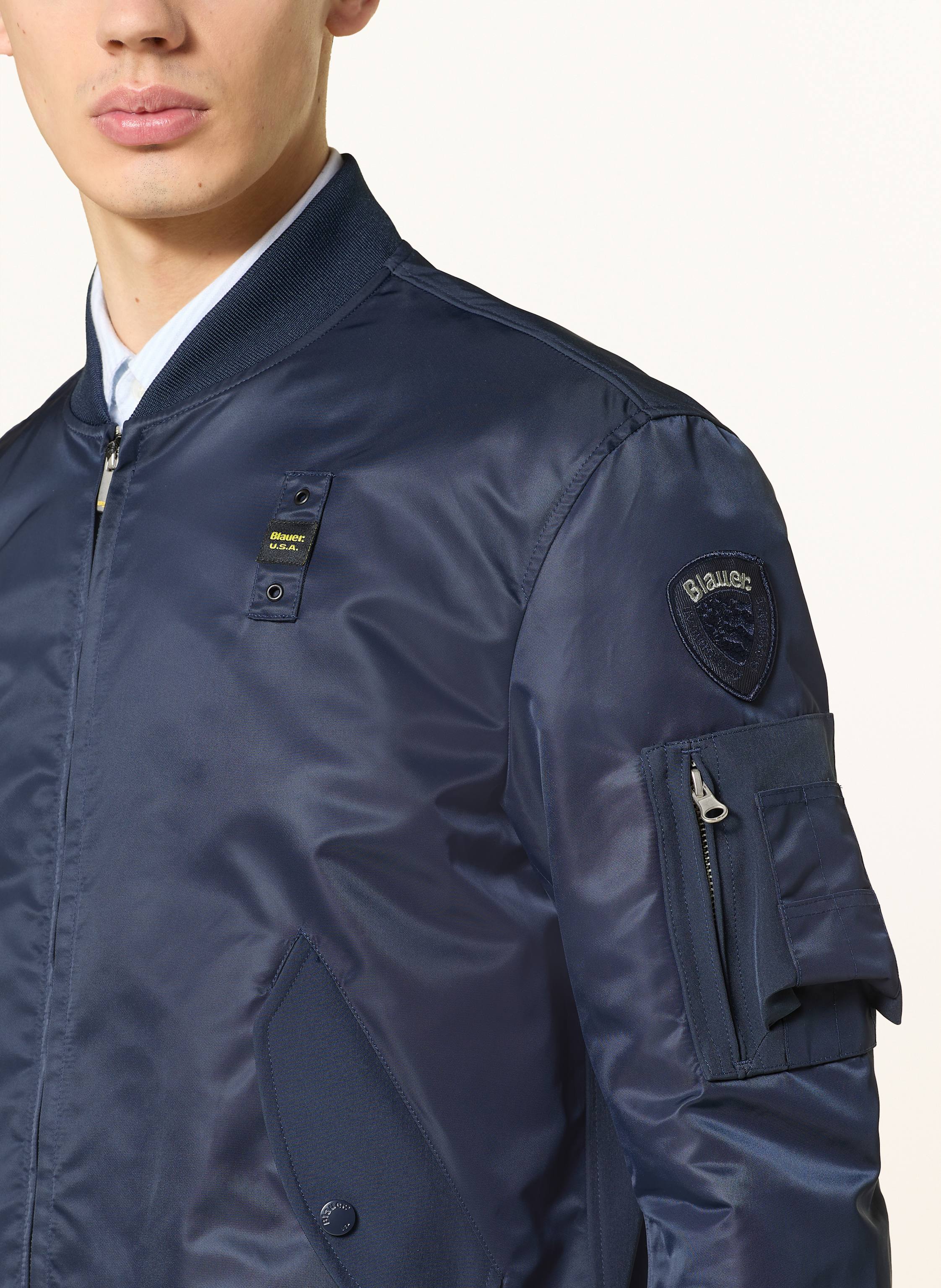 Thumbnail - Blauer Blouson Rocky blau