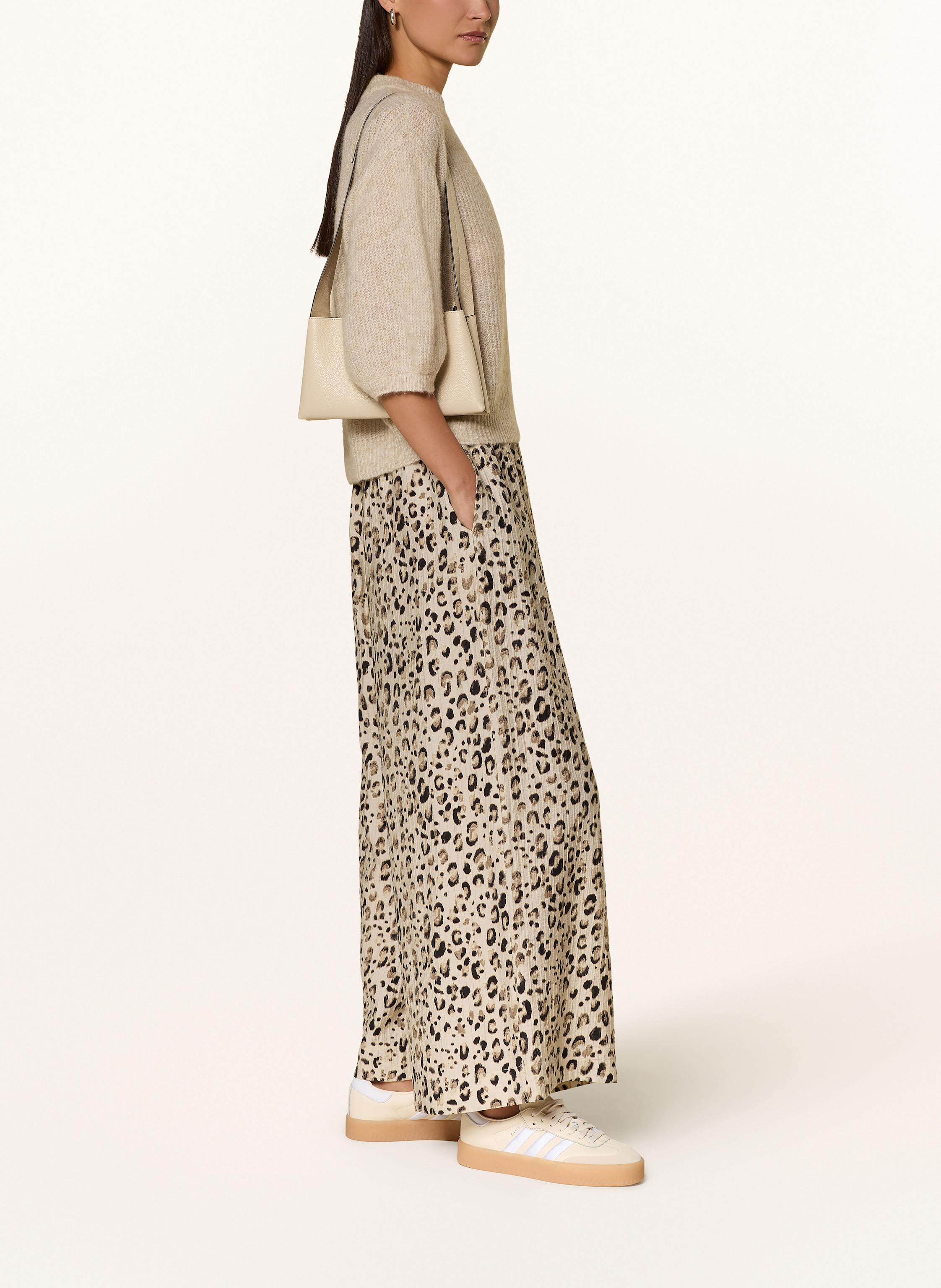 Thumbnail - Msch Copenhagen Marlenehose Mschalyona Vlora beige