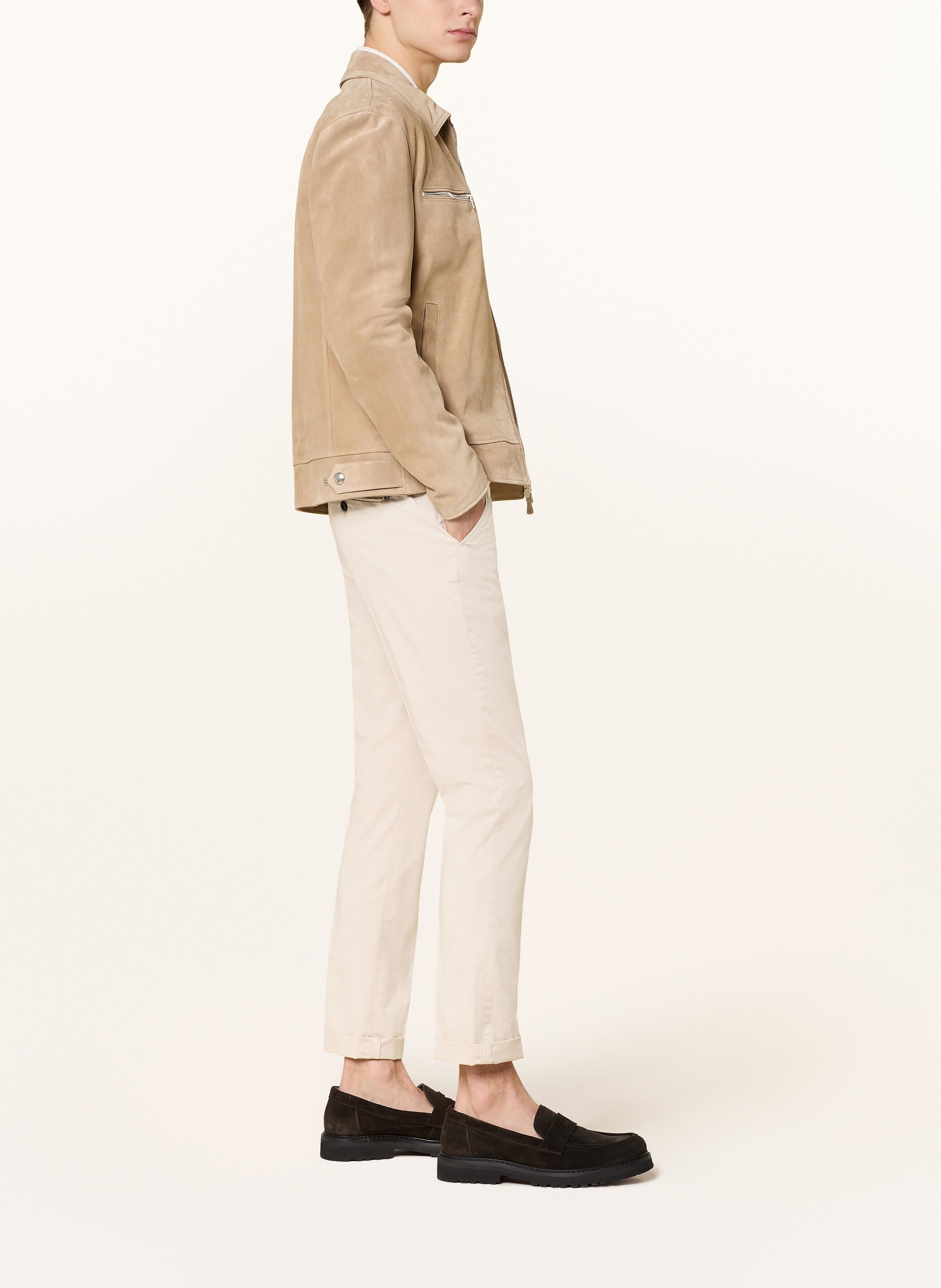 Thumbnail - Dondup Chino Gaubert Slim Fit beige