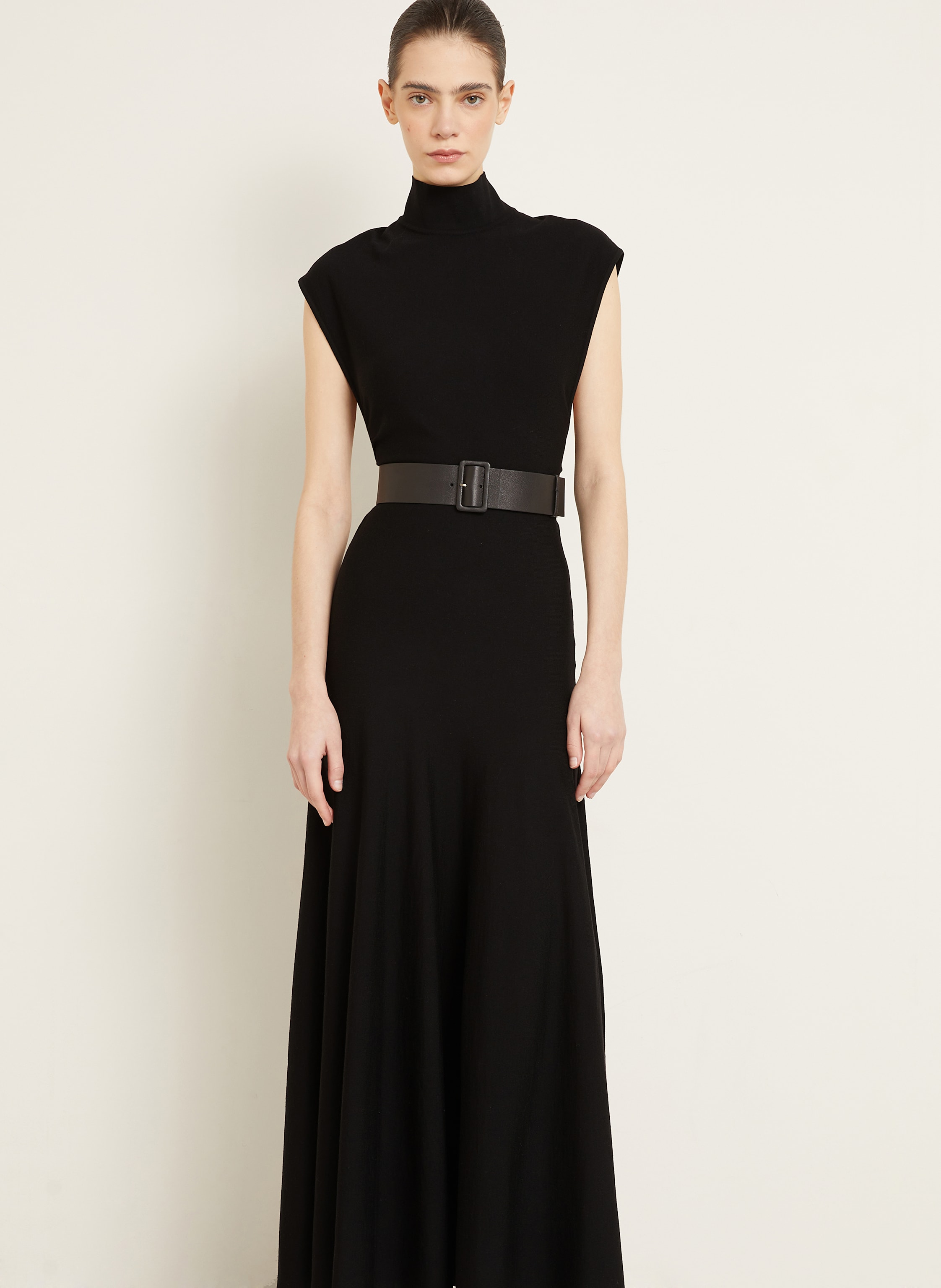 Thumbnail - Alaïa Strickkleid schwarz