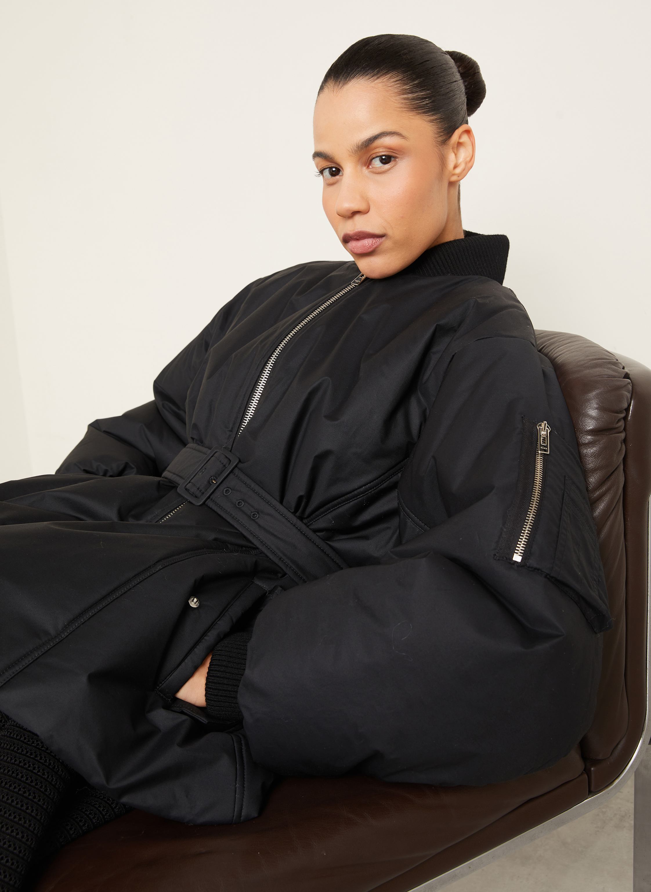 Thumbnail - Alaïa Blouson schwarz
