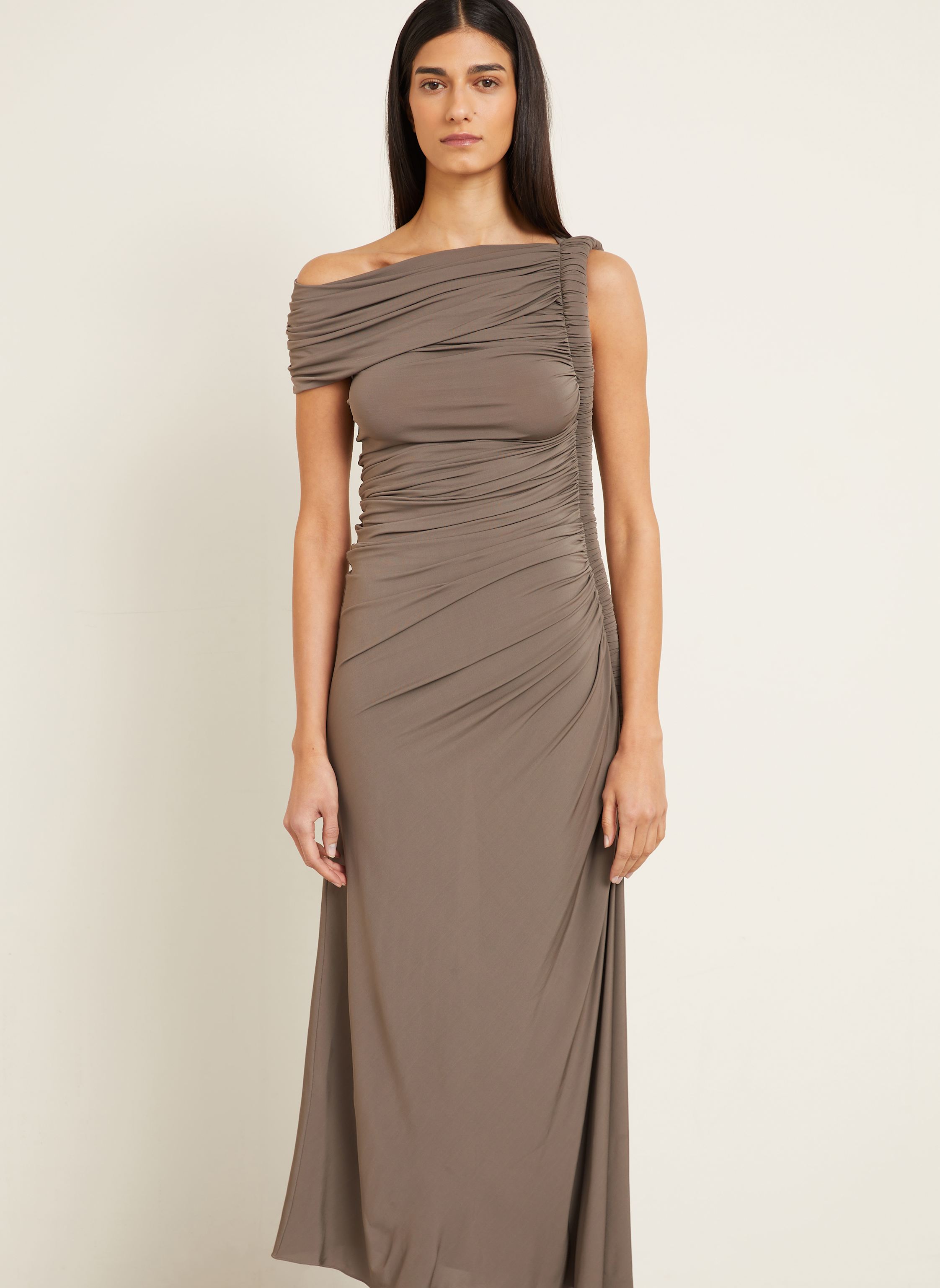Thumbnail - Alaïa Cocktailkleid grau