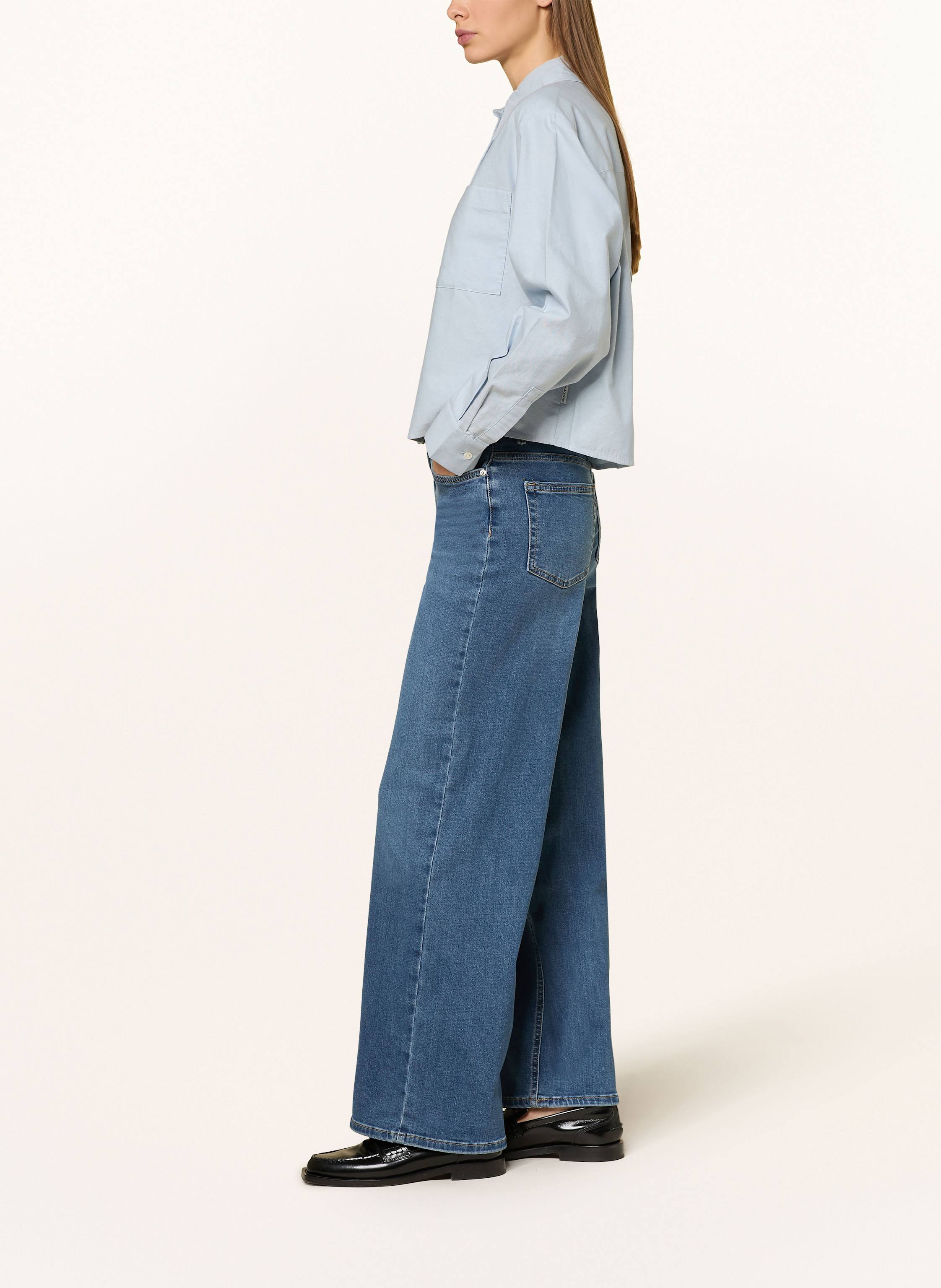 Thumbnail - Only Wide Leg Jeans blau