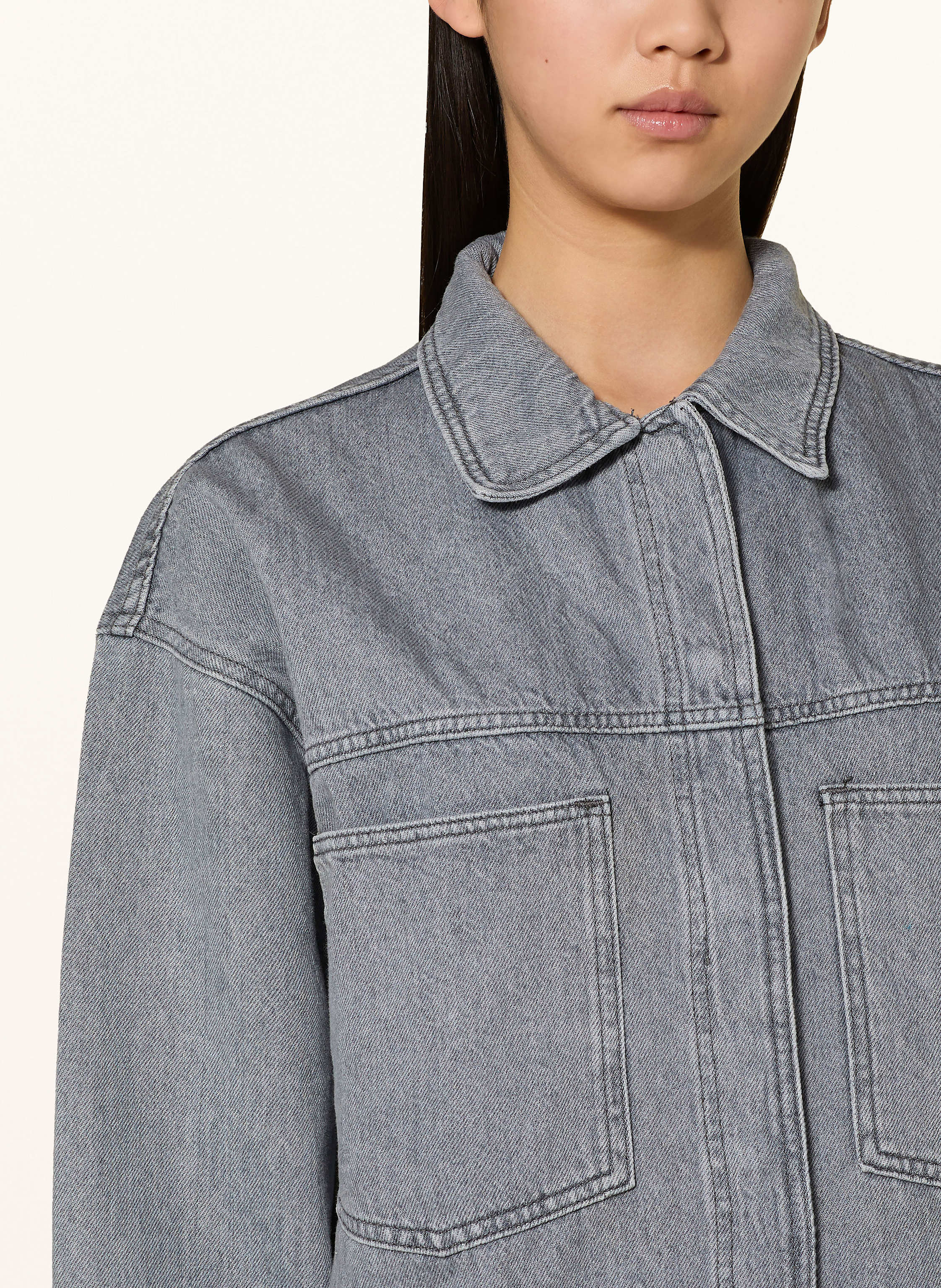 Thumbnail - Only Jeans-Overjacket grau