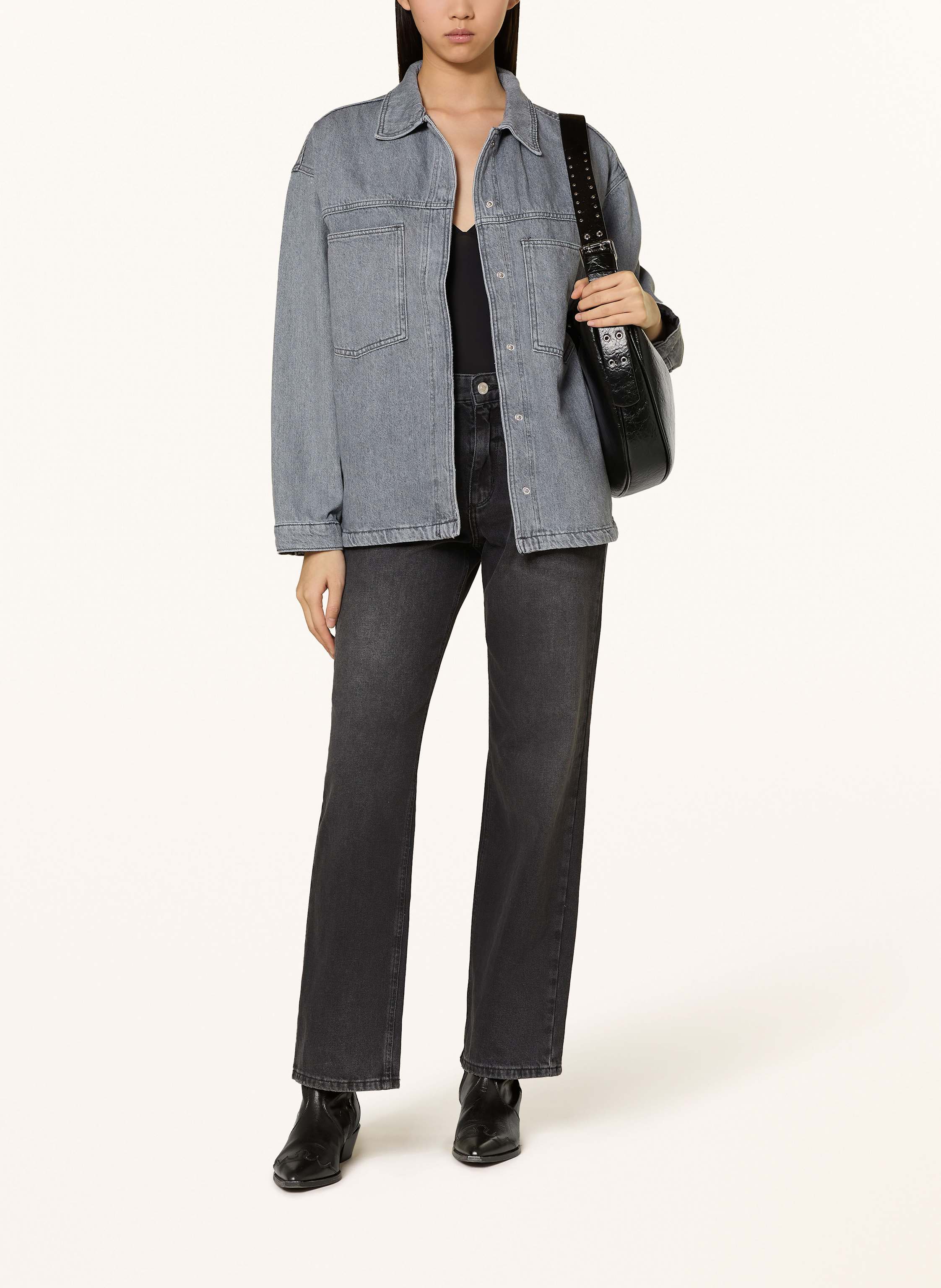 Thumbnail - Only Jeans-Overjacket grau
