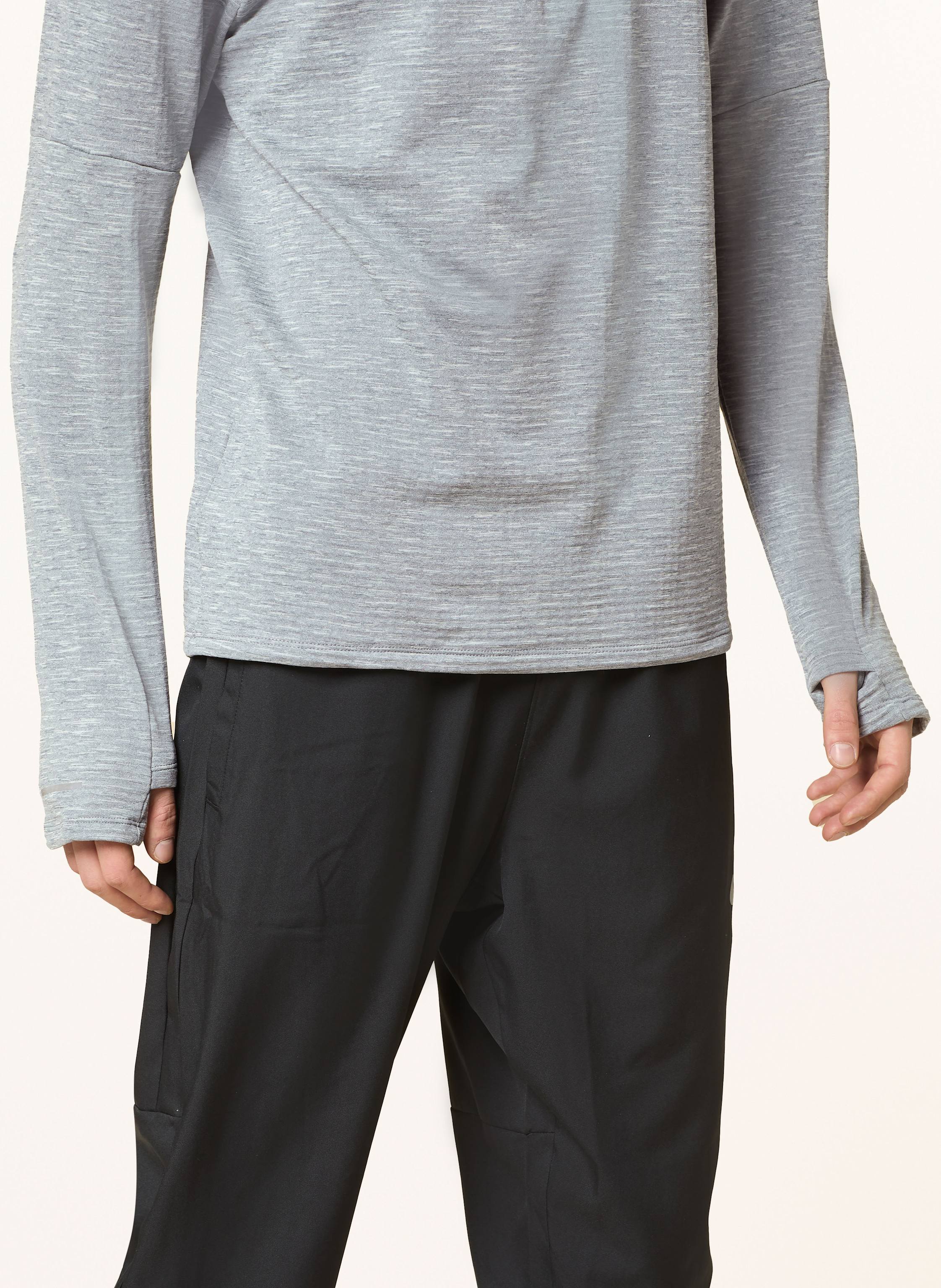 Thumbnail - Nike Laufshirt Therma-Fit Repel Element grau
