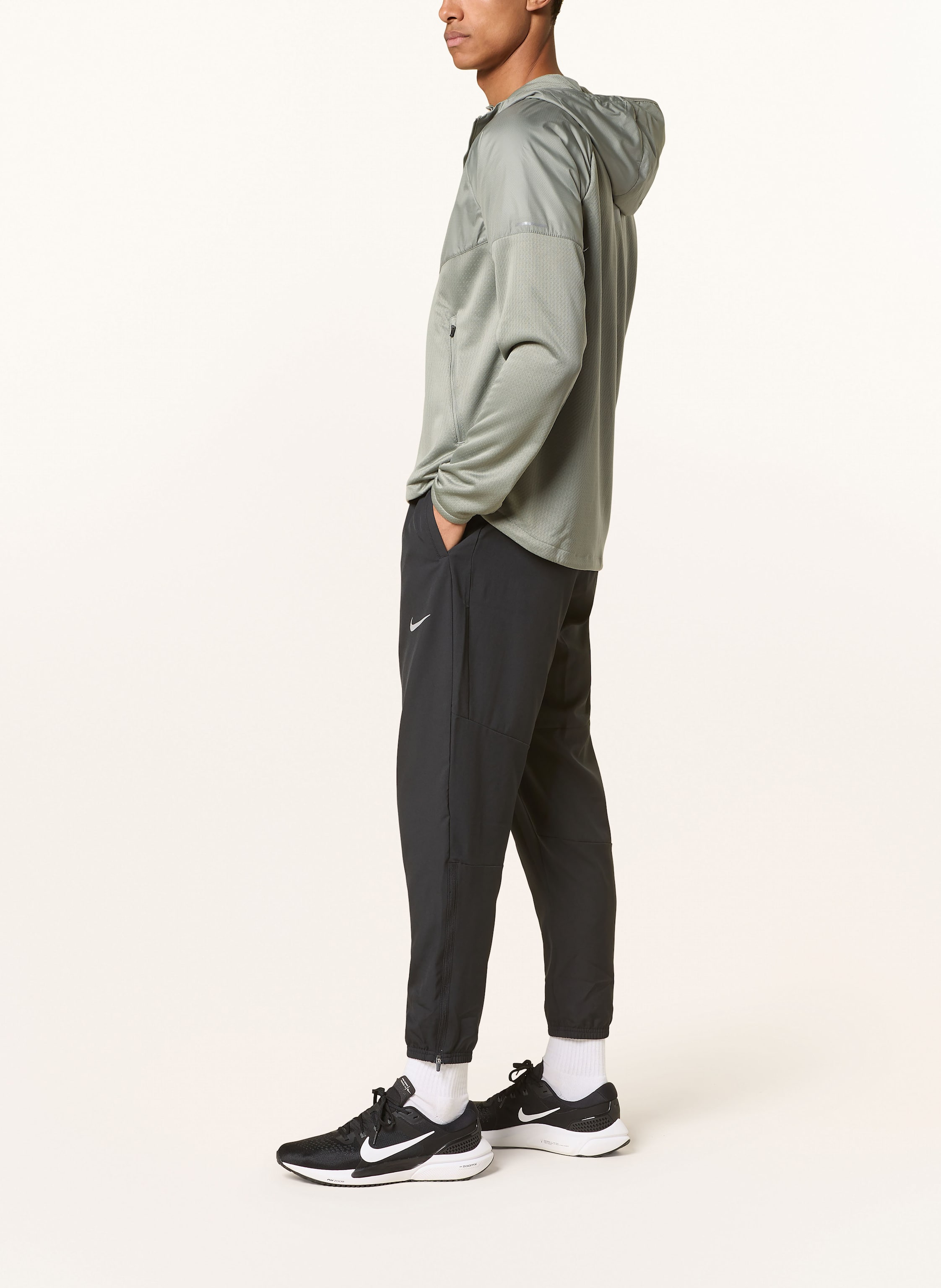 Thumbnail - Nike Laufjacke Miler grau