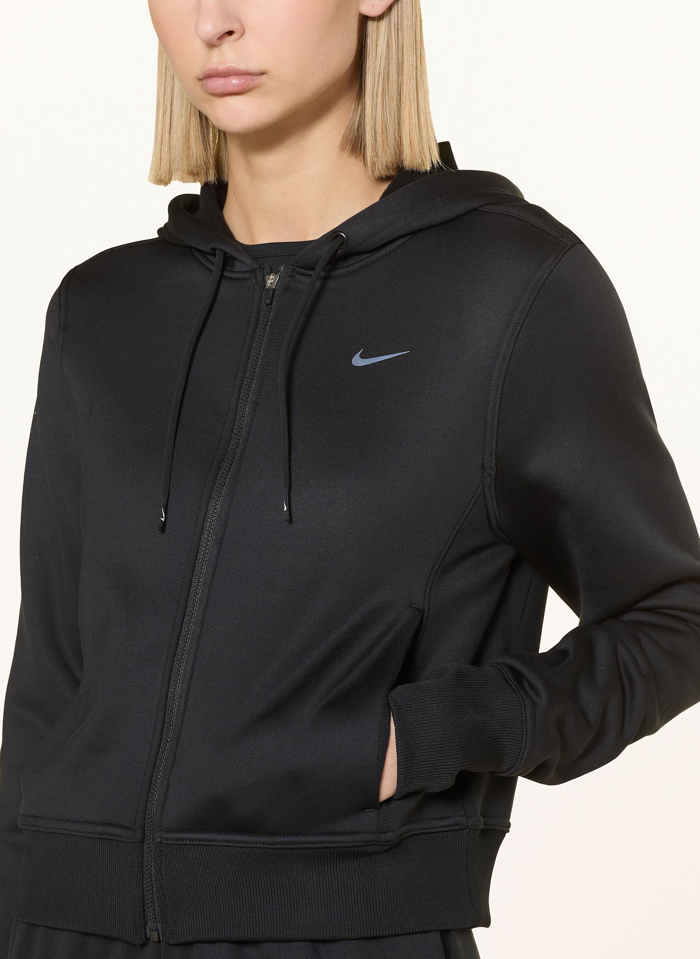 Thumbnail - Nike Trainingsjacke Therma-Fit One schwarz