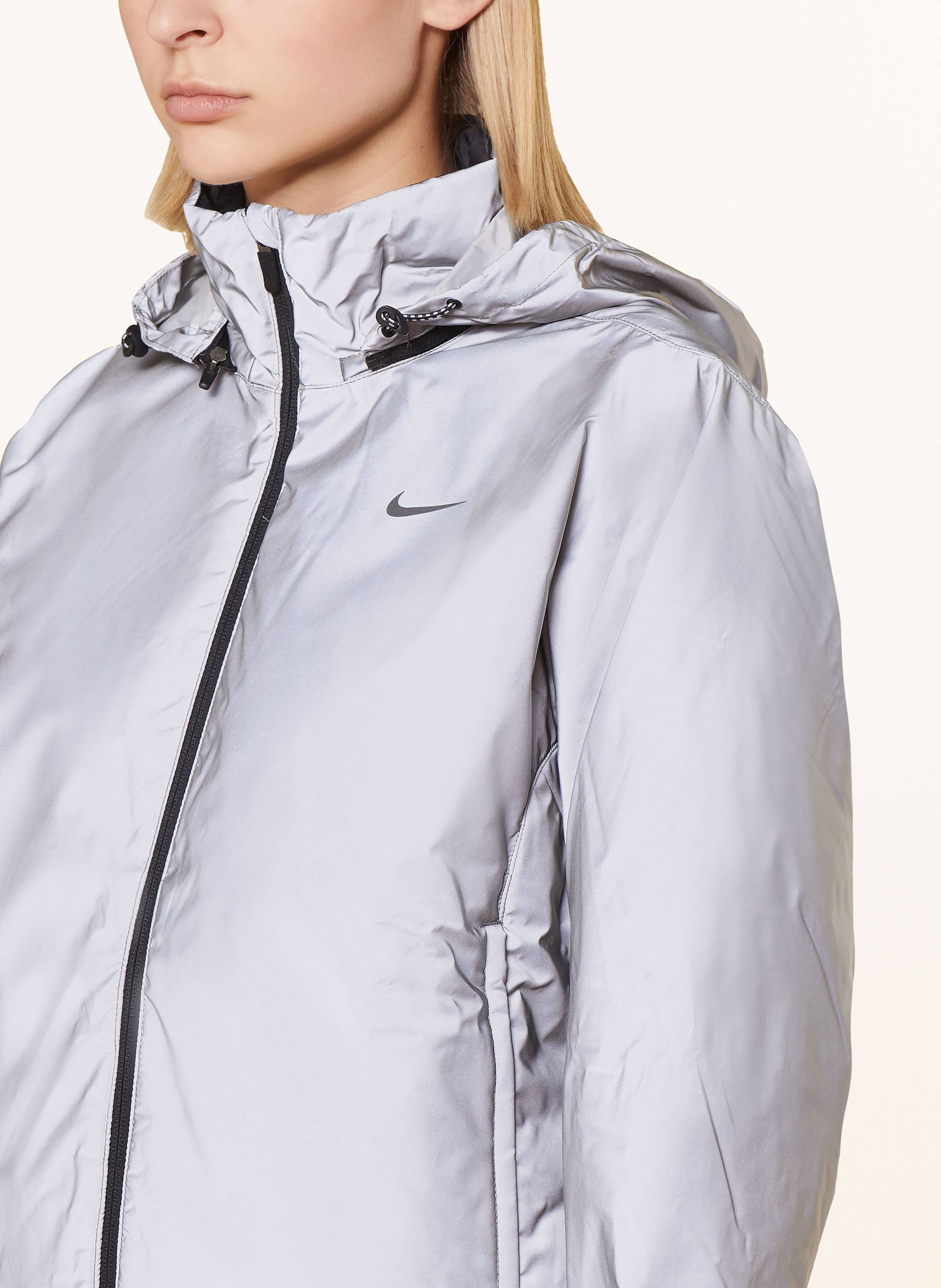 Thumbnail - Nike Laufjacke Division silber