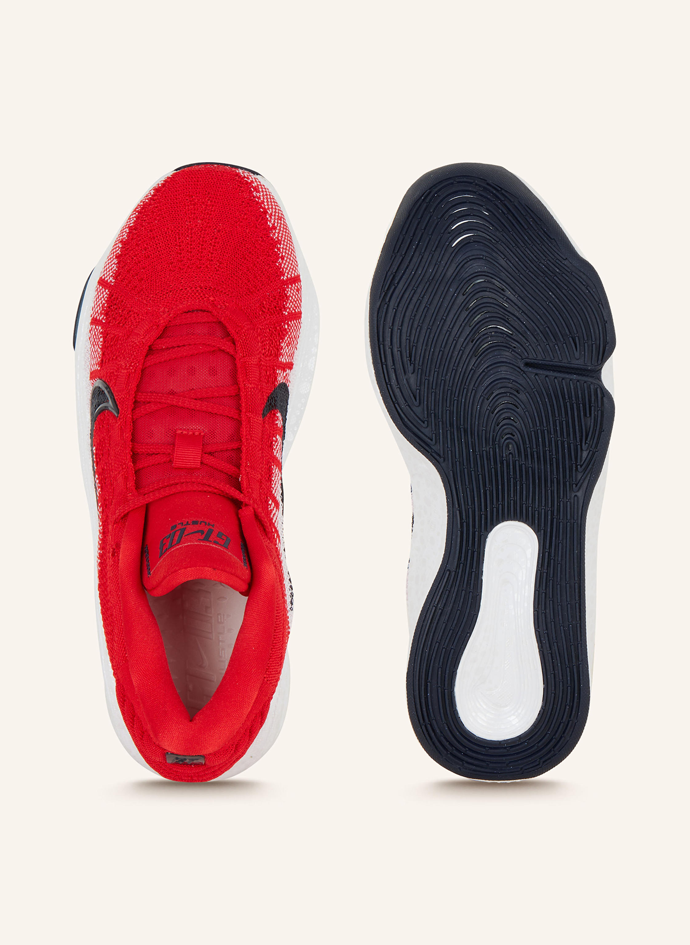 Thumbnail - Nike Basketballschuhe G.T. Hustle 3 rot