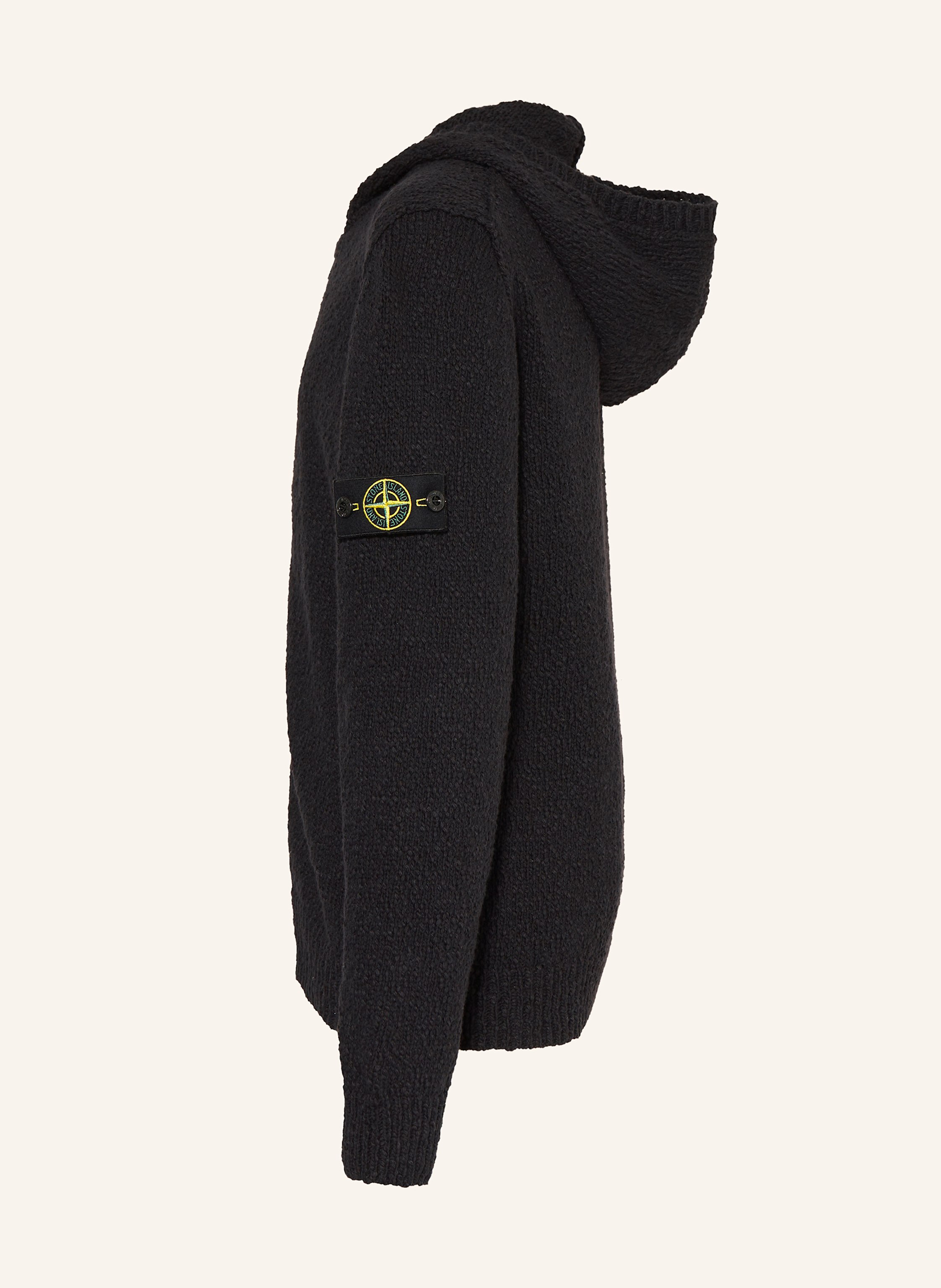 Thumbnail - Stone Island Junior Strickjacke schwarz