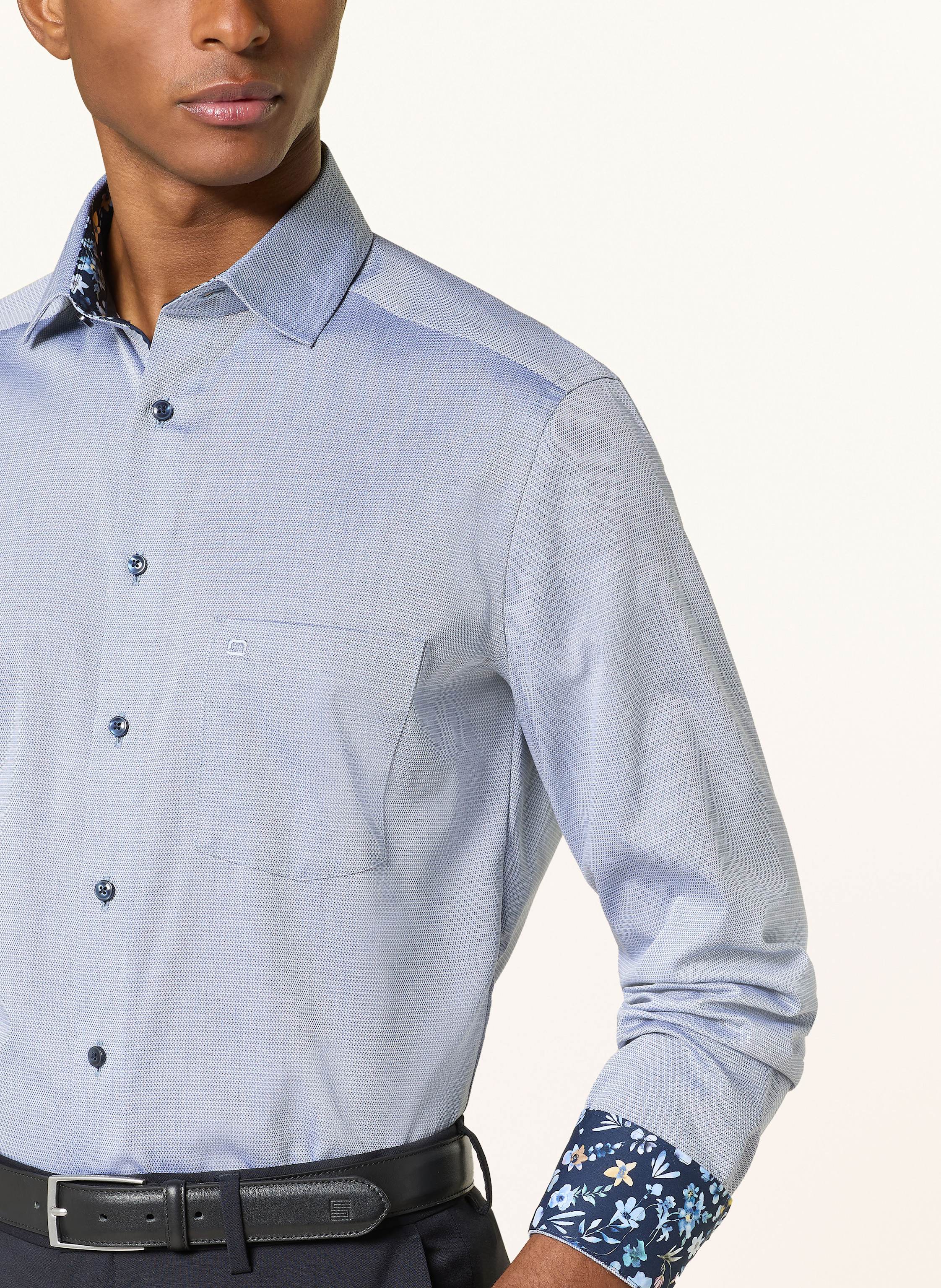 Thumbnail - Olymp Hemd Luxor Modern Fit Mit Extralangem Arm blau