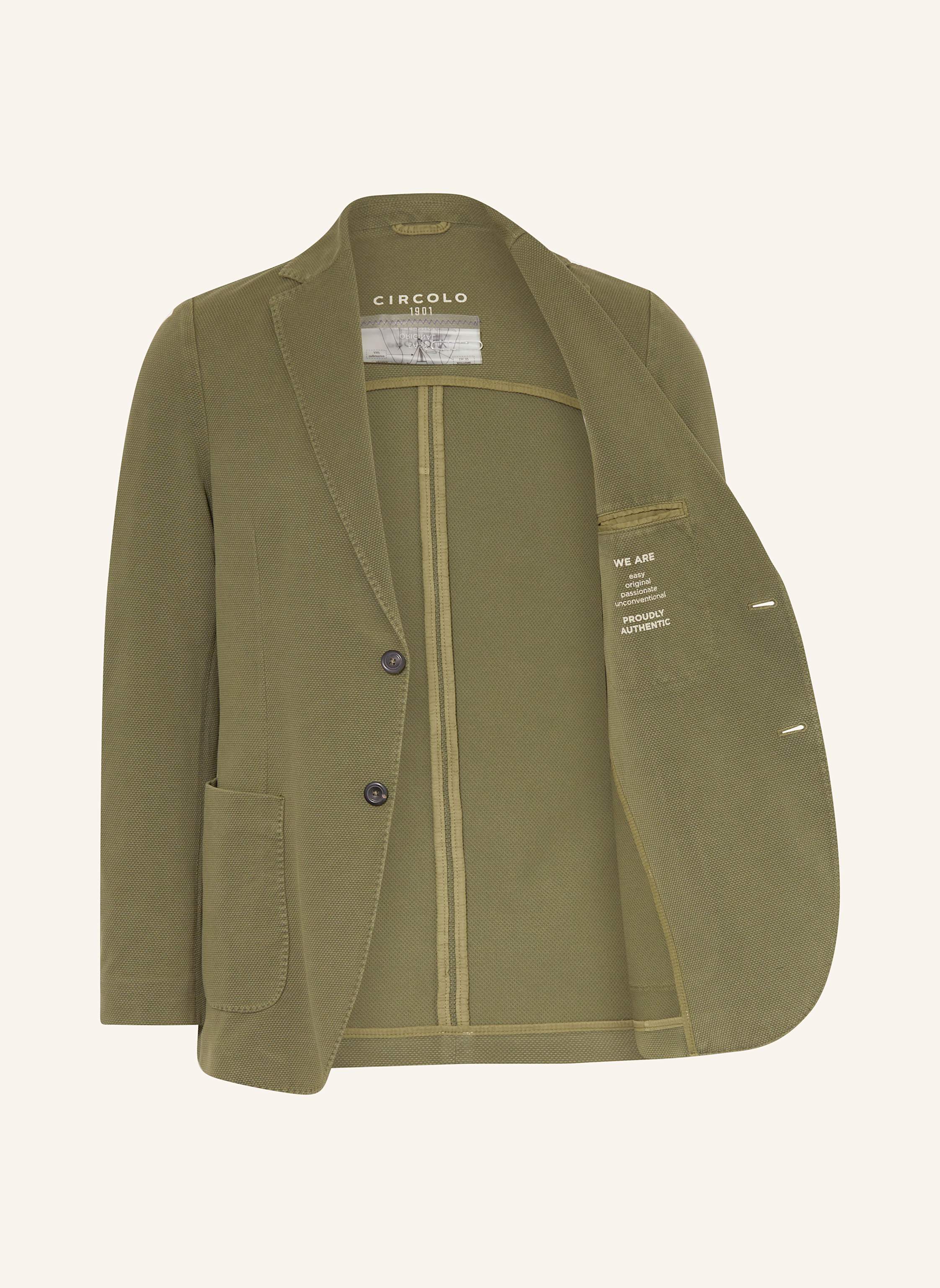 Thumbnail - Circolo 1901 Sakko Slim Fit gruen
