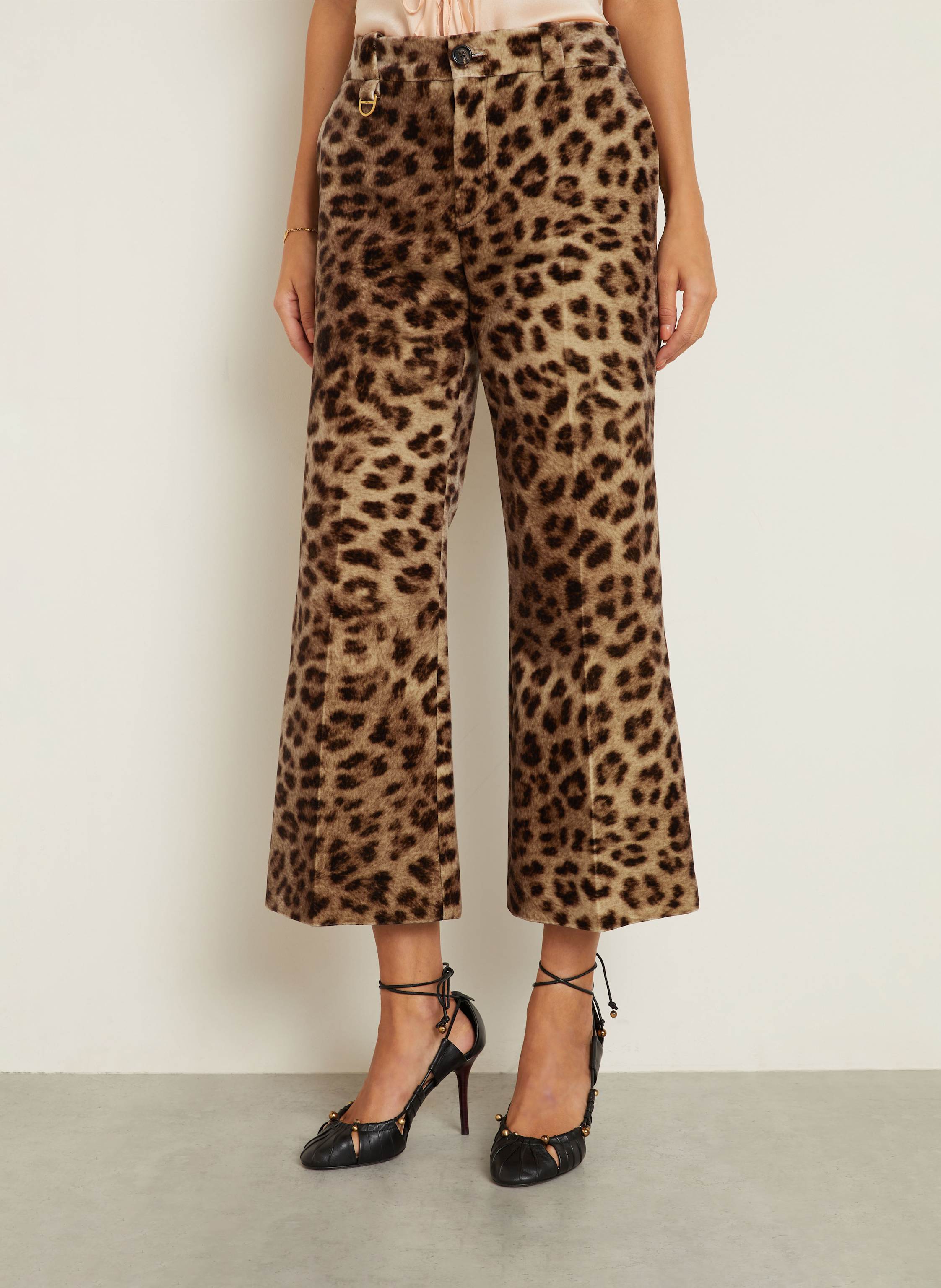 Thumbnail - Chloé 7/8-Hose braun