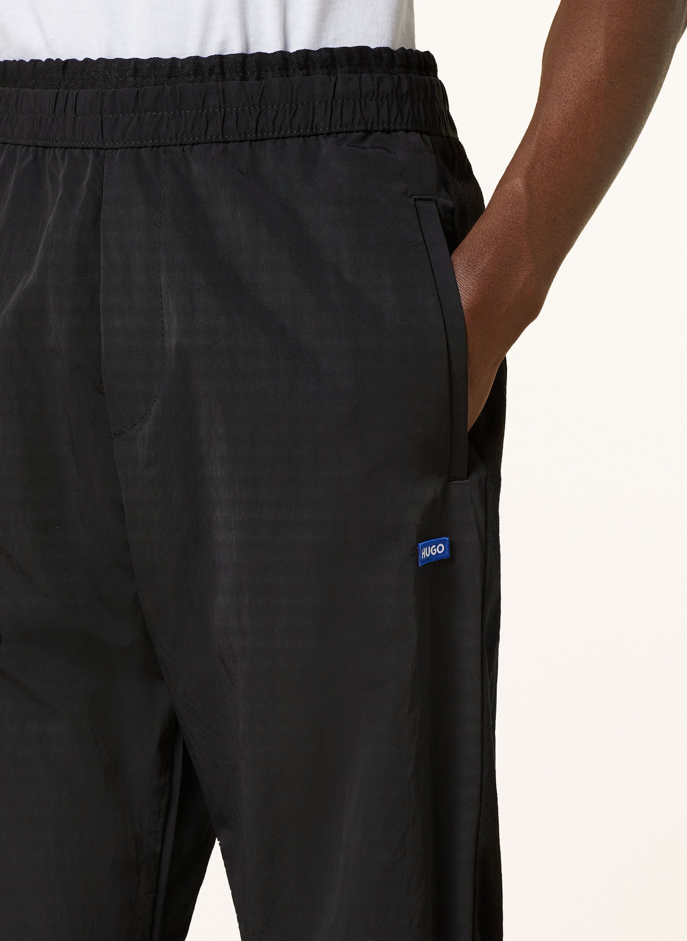 Thumbnail - Hugo Blue Hose Gablo Regular Fit Im Materialmix schwarz