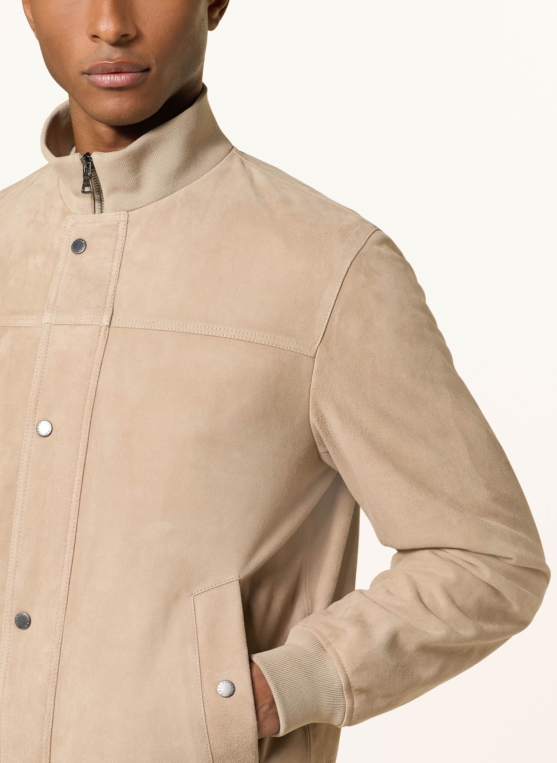 Thumbnail - Paul & Shark Lederblouson beige