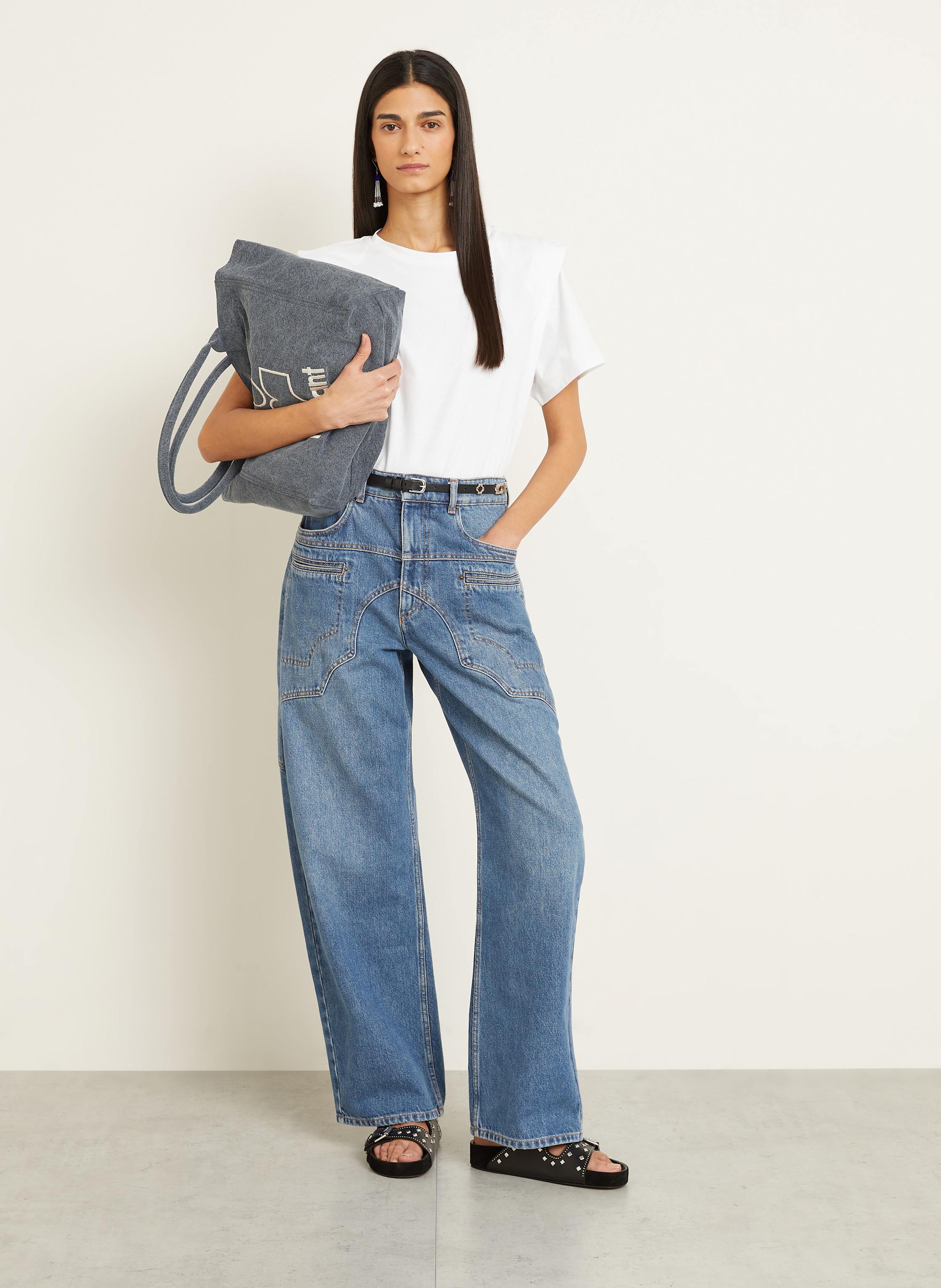 Thumbnail - Isabel Marant Shopper Yenky schwarz