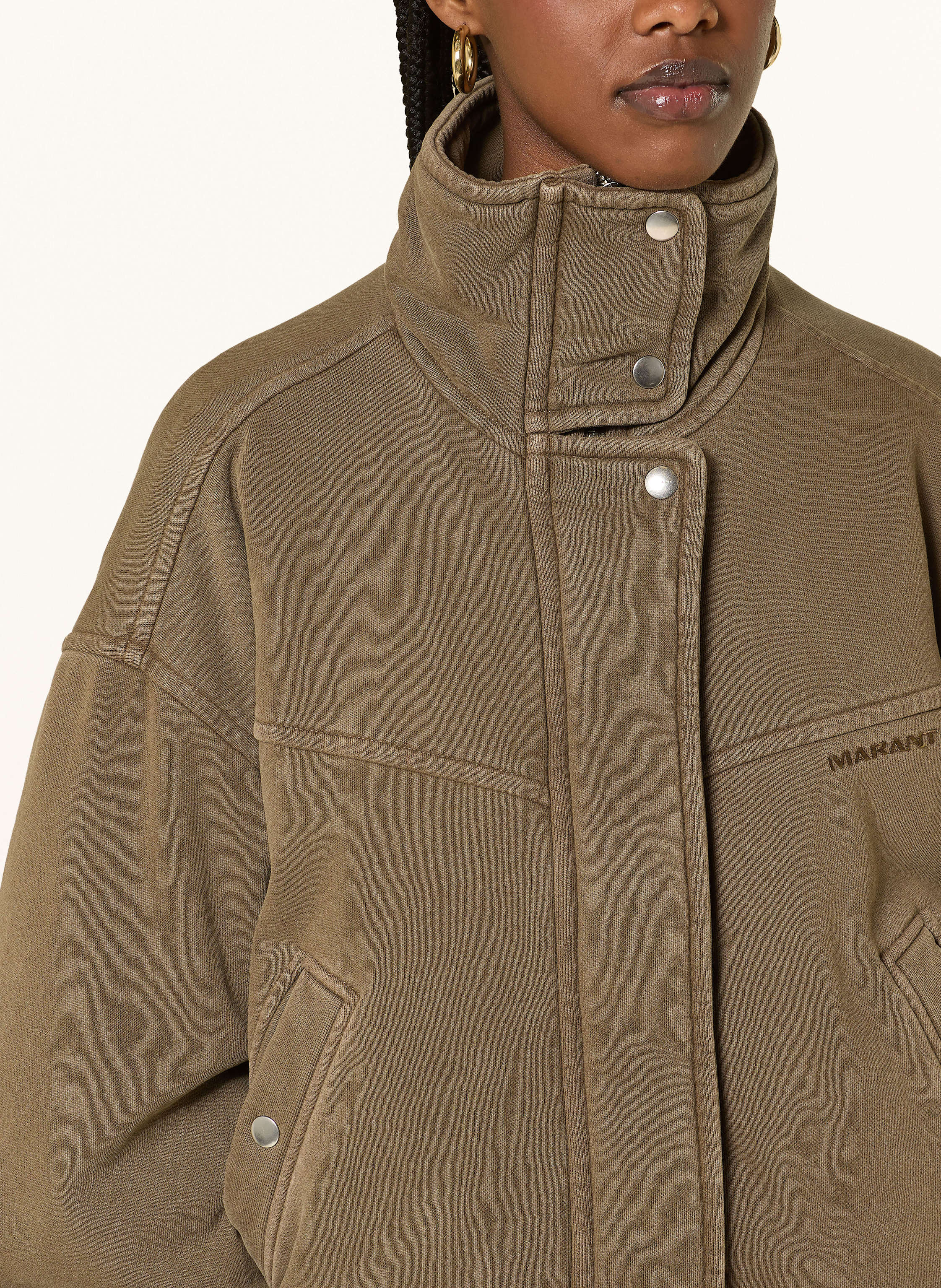 Thumbnail - Marant Étoile Jerseyjacke Yanissa gruen