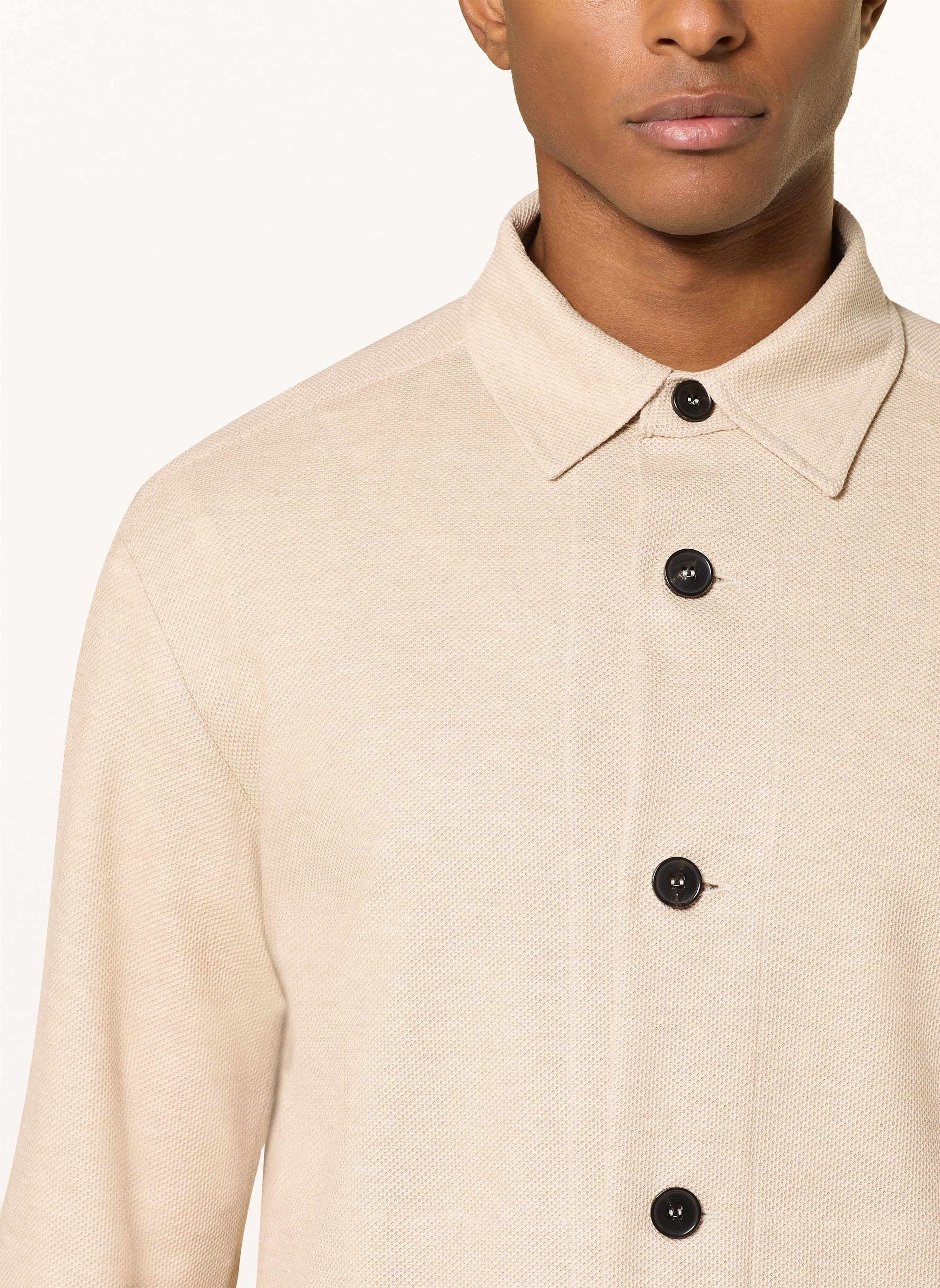 Thumbnail - Harris Wharf London Piqué-Overshirt beige
