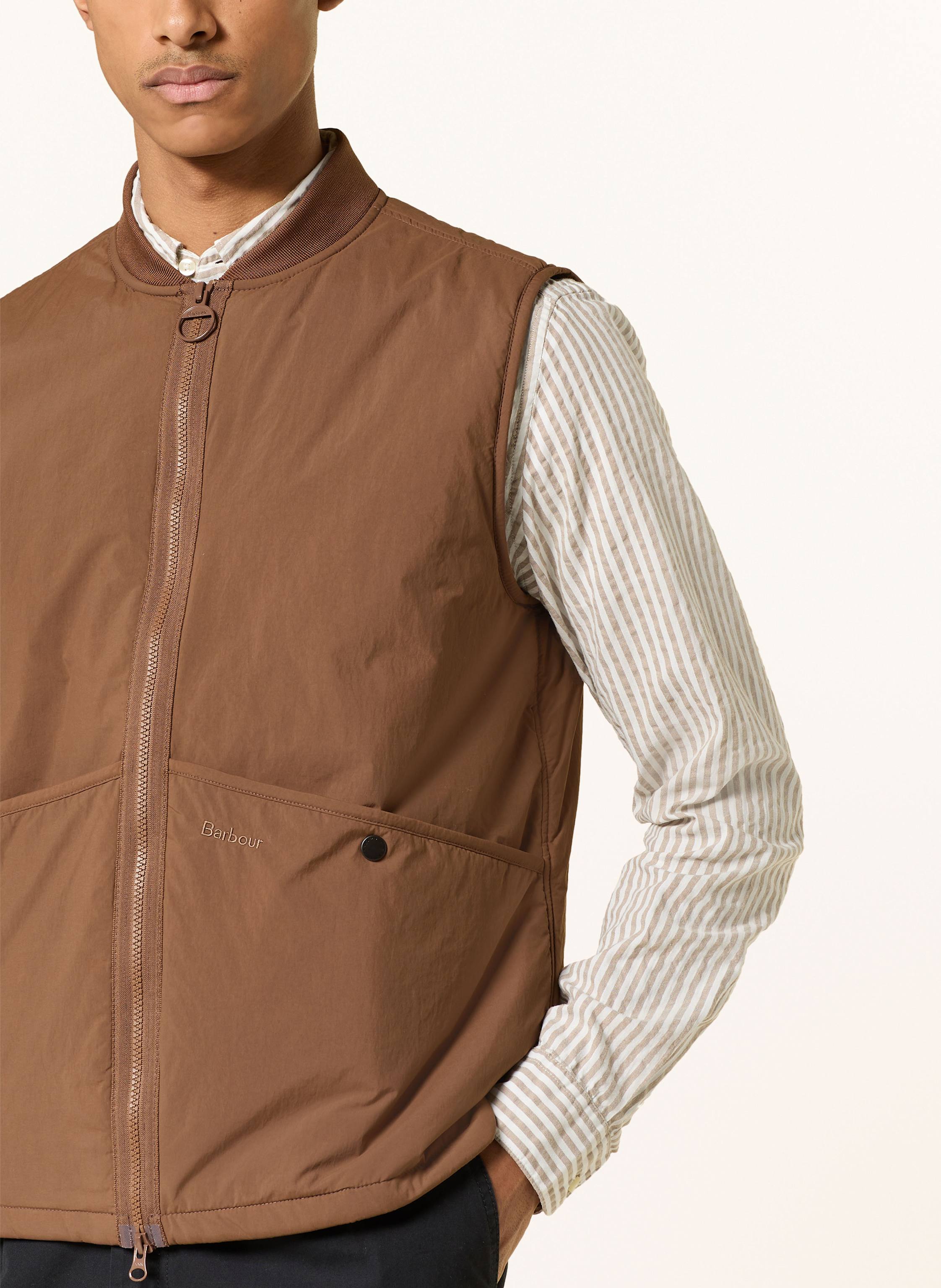 Thumbnail - Barbour Weste Liddesdale Gilet braun