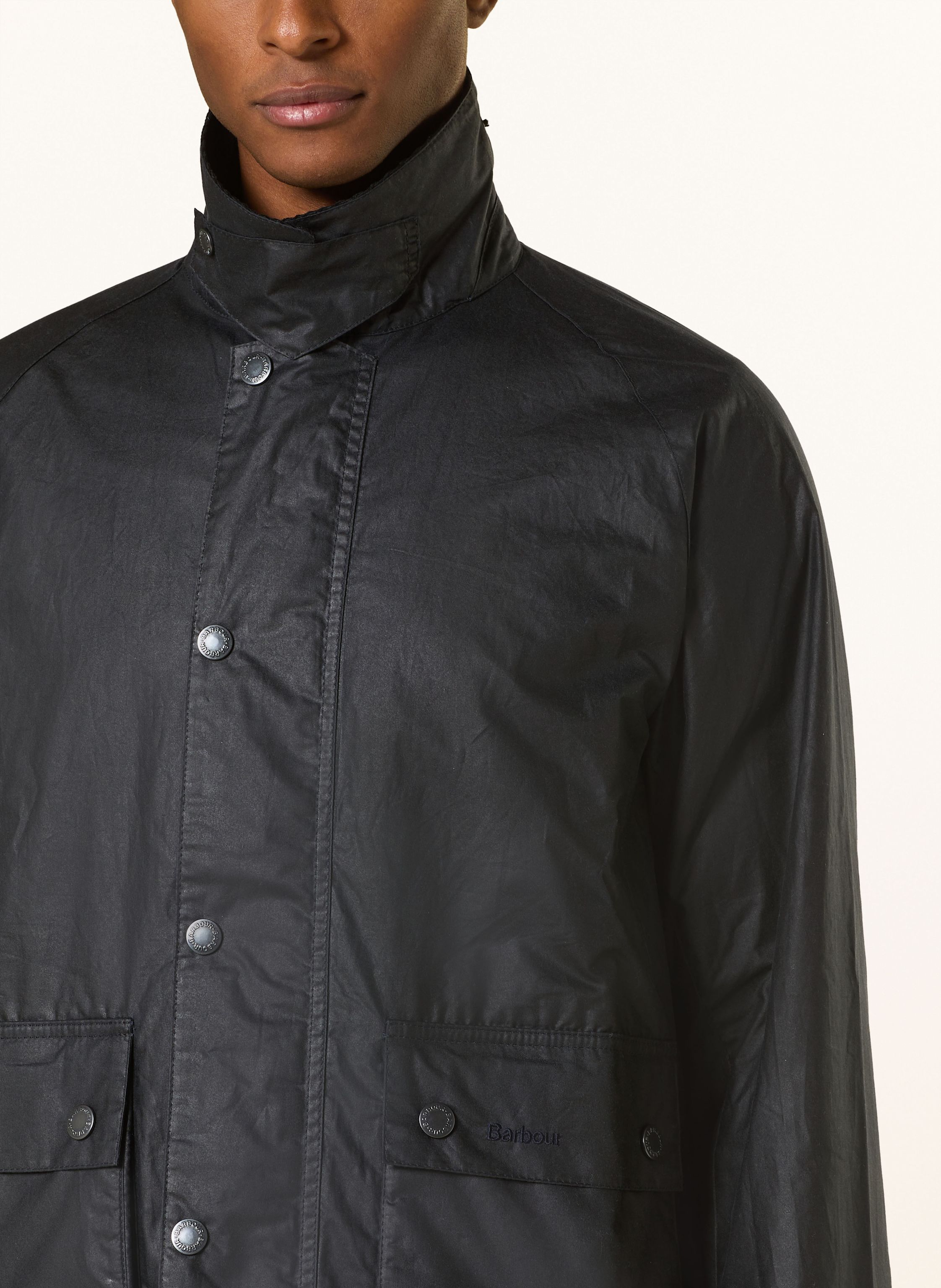 Thumbnail - Barbour Fieldjacket Bedale blau