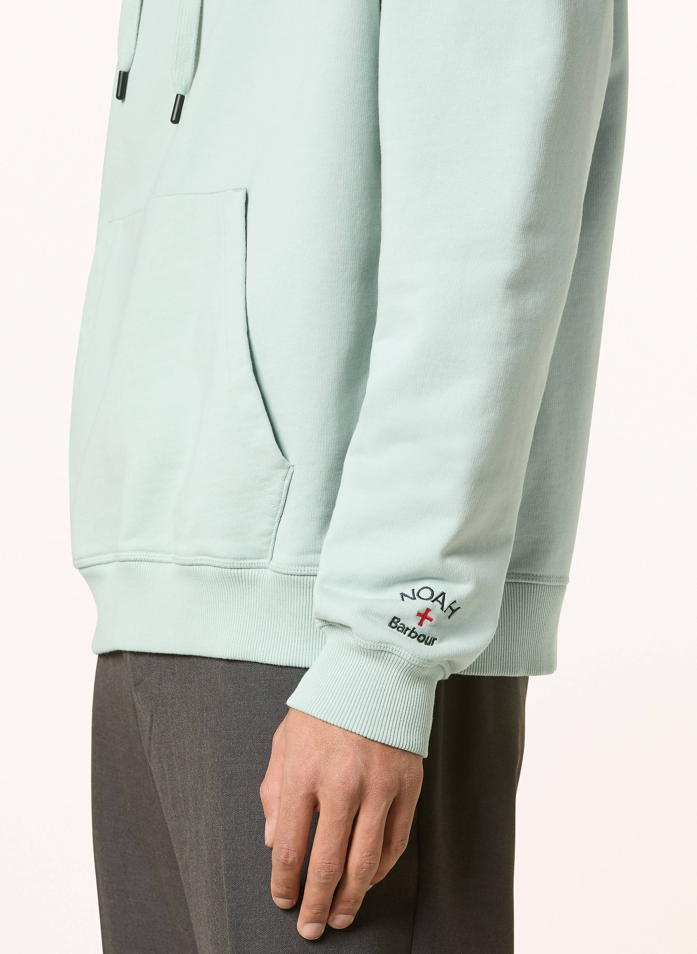 Thumbnail - Barbour Hoodie blau