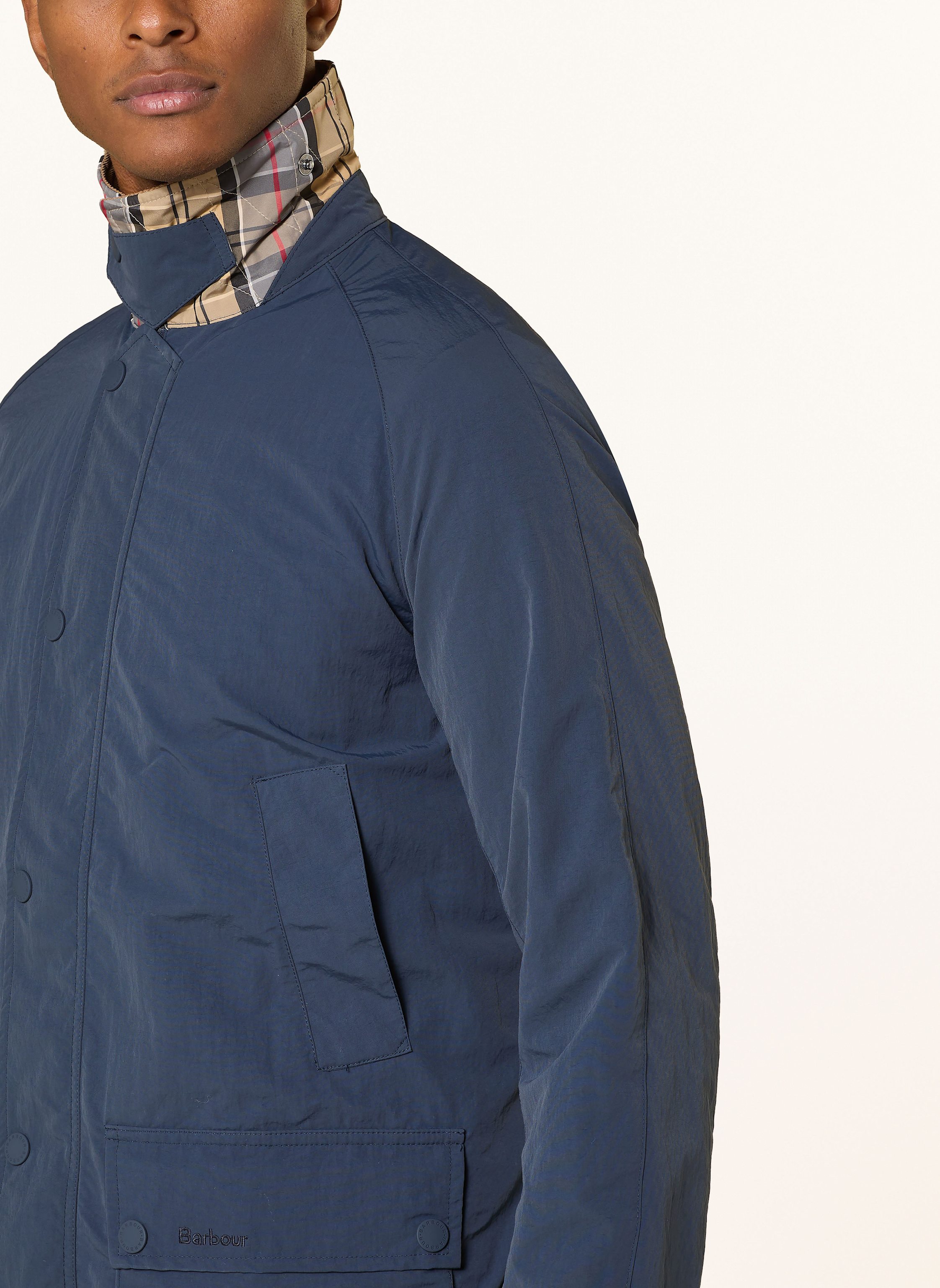 Thumbnail - Barbour Jacke Ashby blau