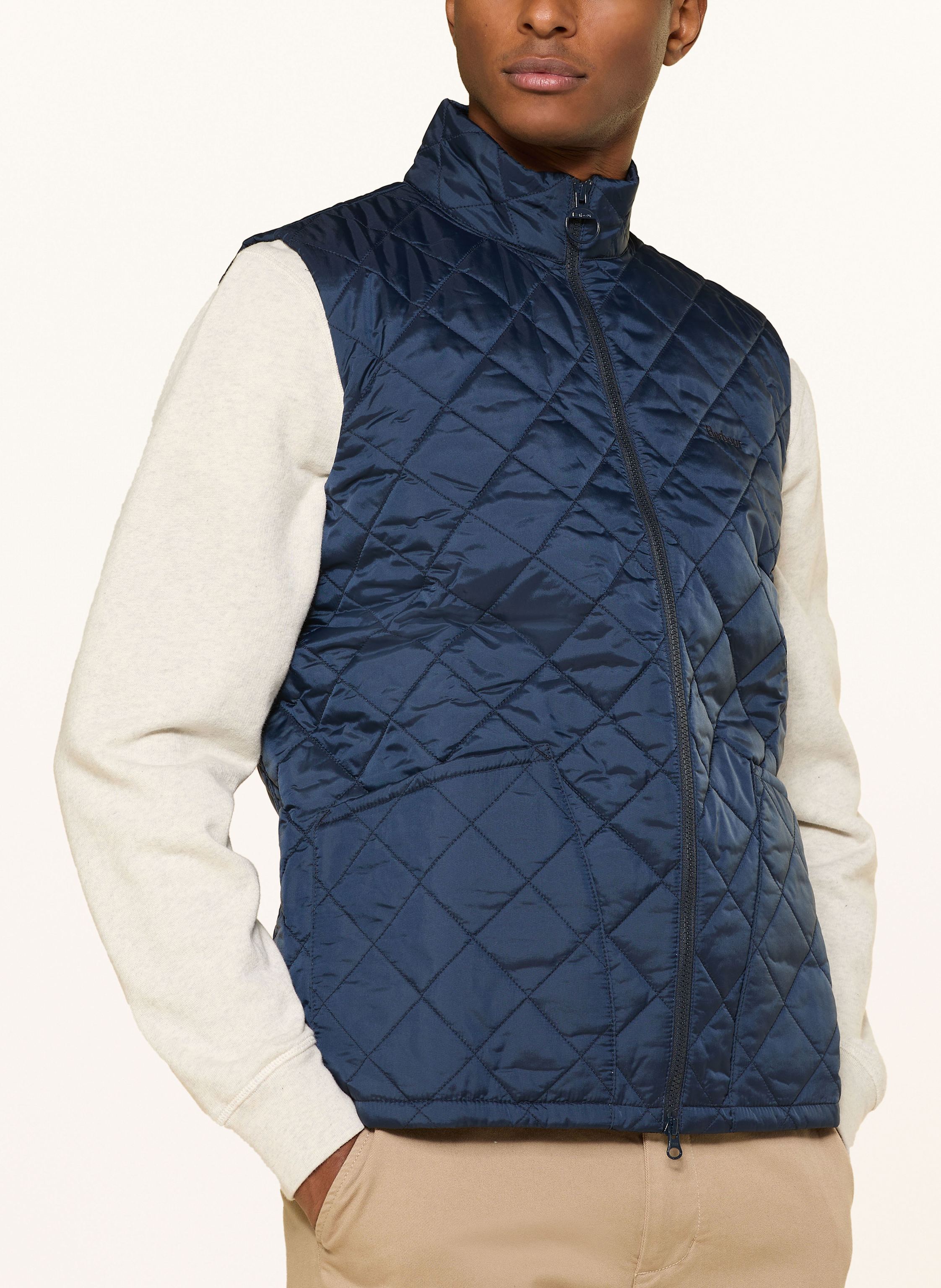 Thumbnail - Barbour Steppweste Monty blau