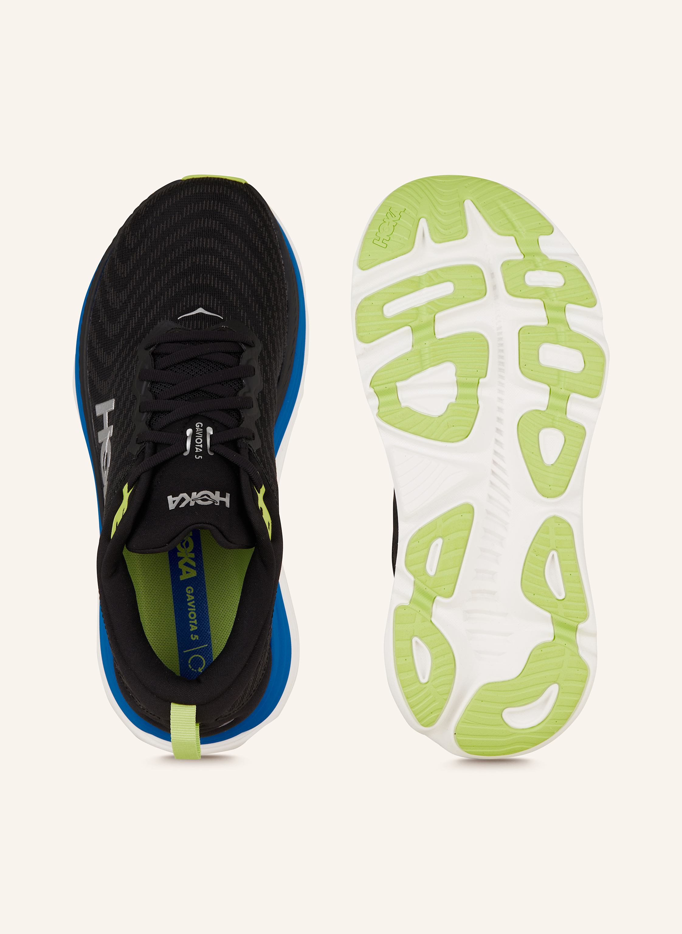 Thumbnail - Hoka Laufschuhe Gaviota 5 schwarz