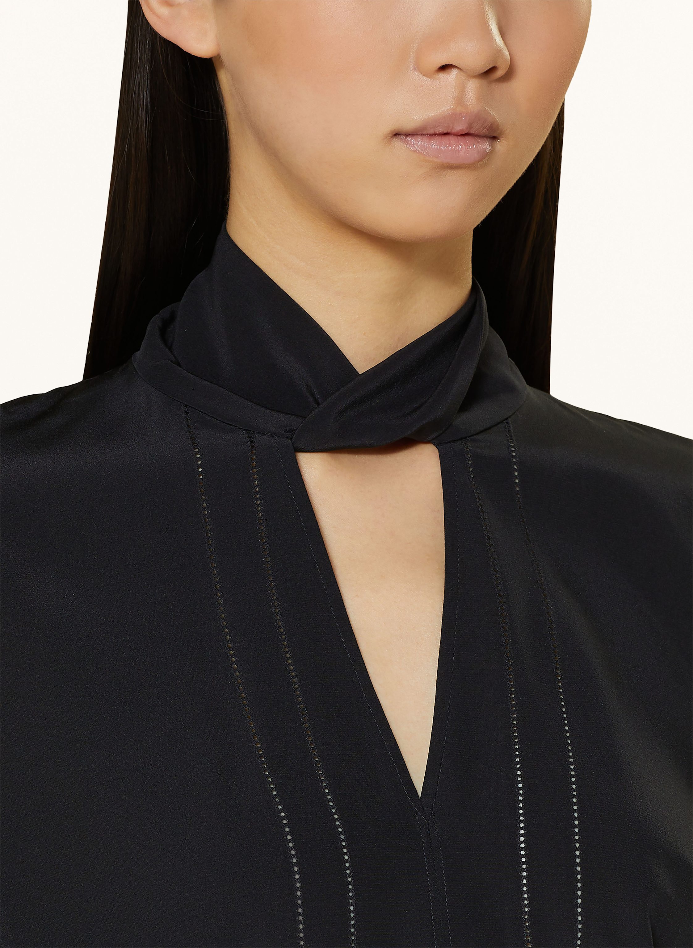 Thumbnail - Joseph Blusenshirt Rivoli Aus Seide schwarz