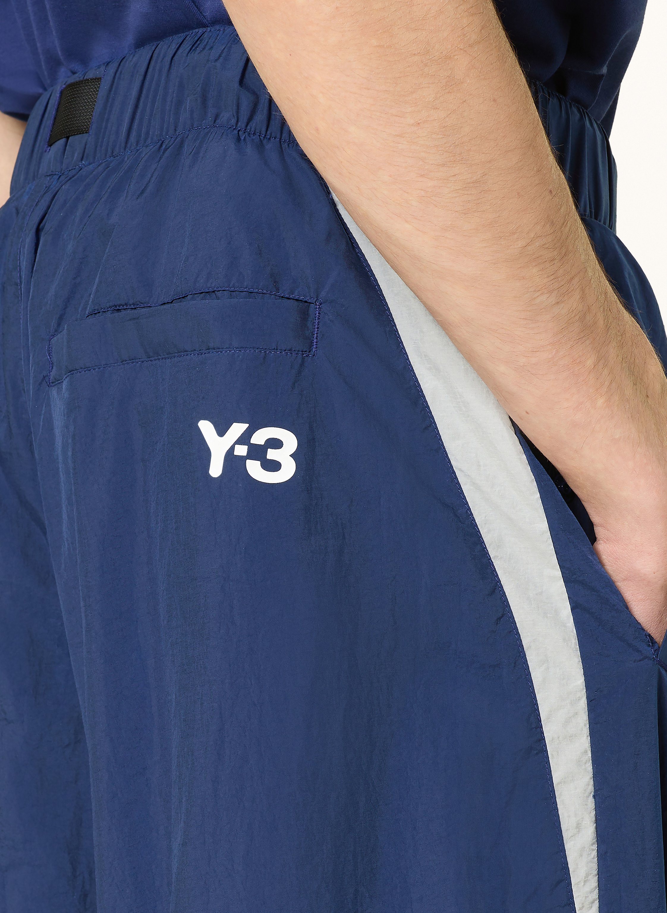 Thumbnail - Y-3 Track Pants Mit Galonstreifen blau