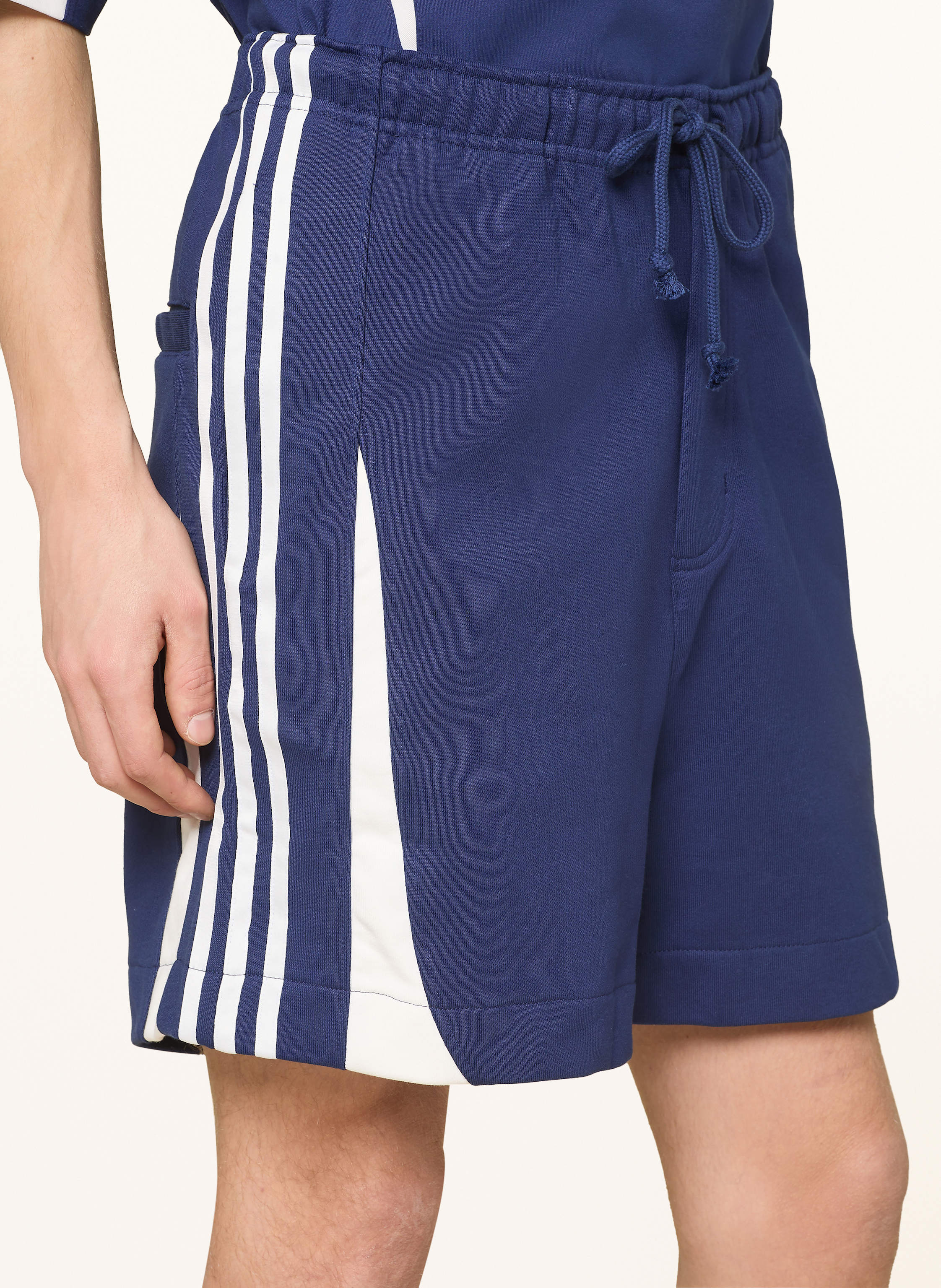 Thumbnail - Y-3 Sweatshorts Y-3 M French Terry Cutline Mit Galonstreifen blau