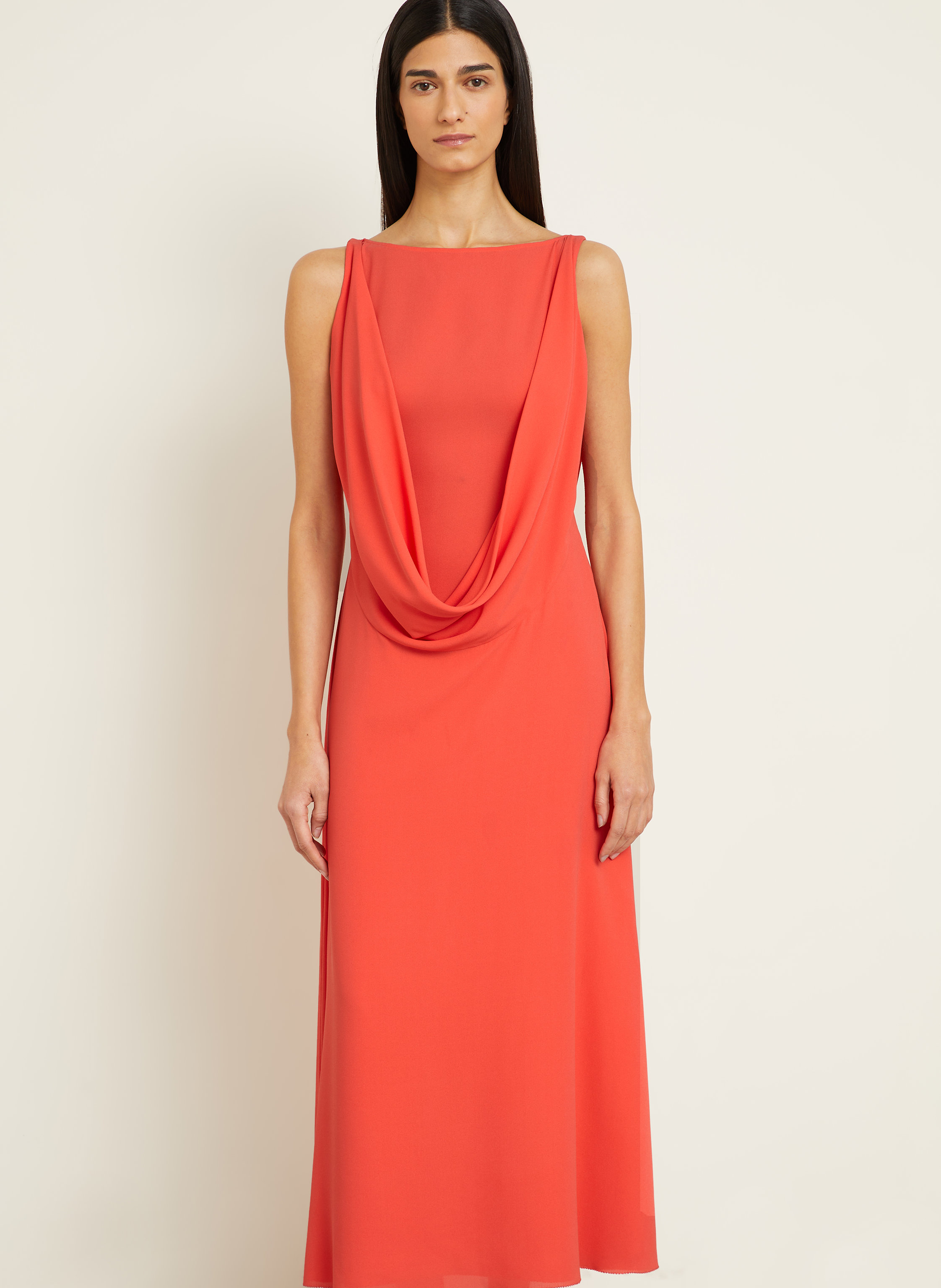 Thumbnail - Mcqueen Abendkleid Aus Seide rot