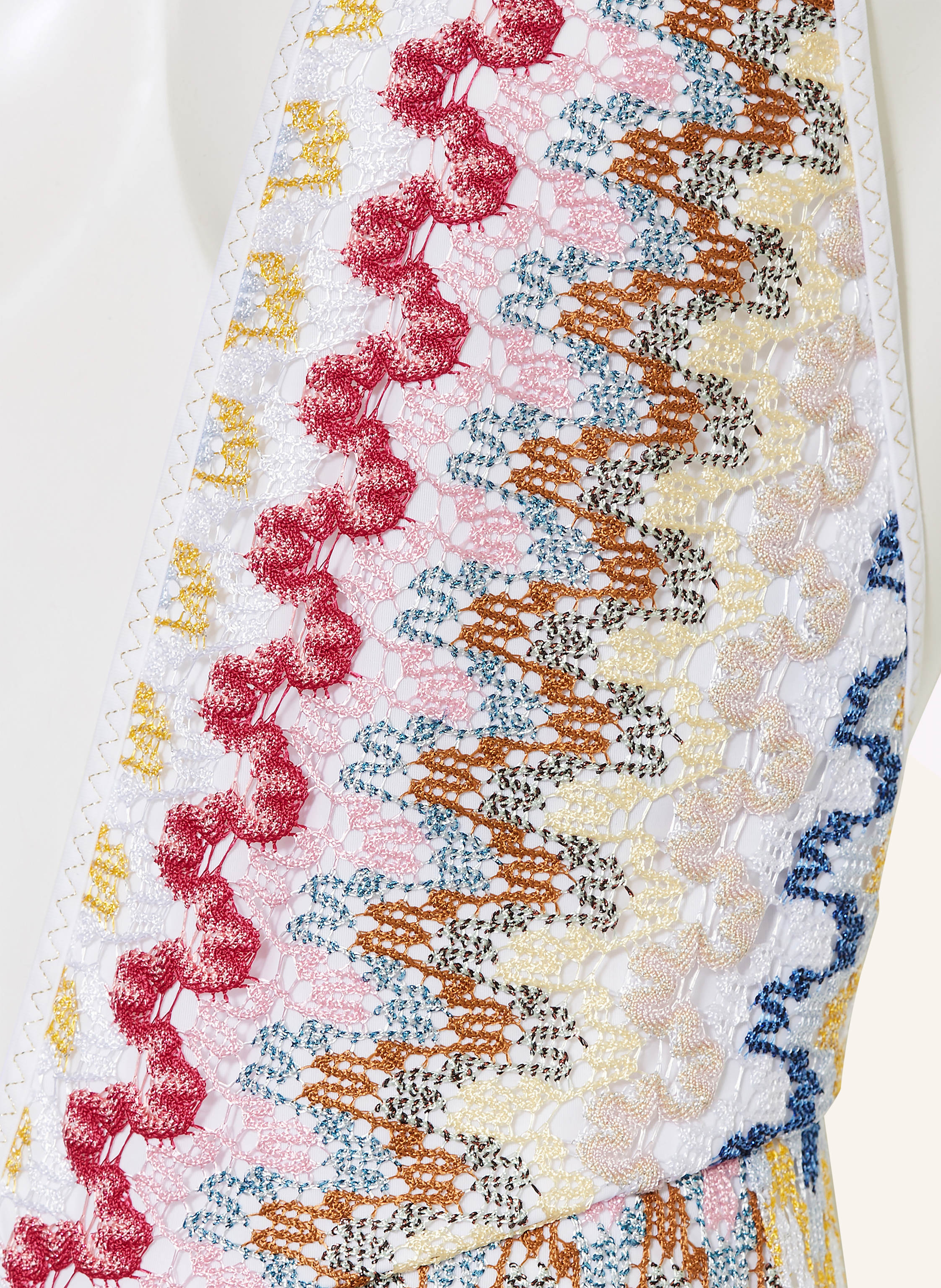 Thumbnail - Missoni Neckholder-Badeanzug Mit Glitzergarn pink