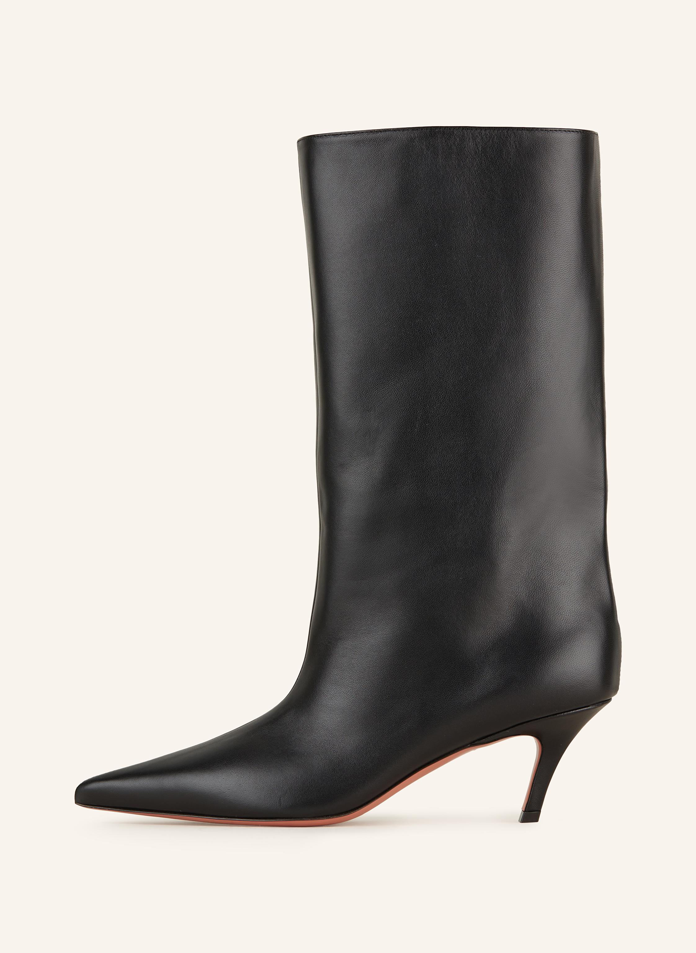 Thumbnail - Amina Muaddi Stiefeletten Fiona schwarz
