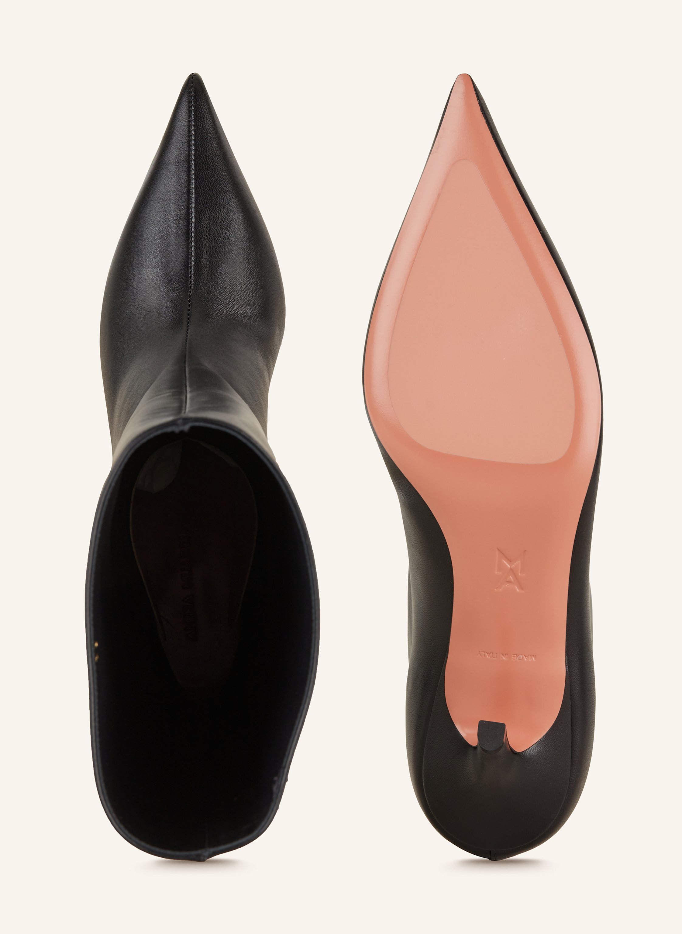 Thumbnail - Amina Muaddi Stiefeletten Fiona schwarz