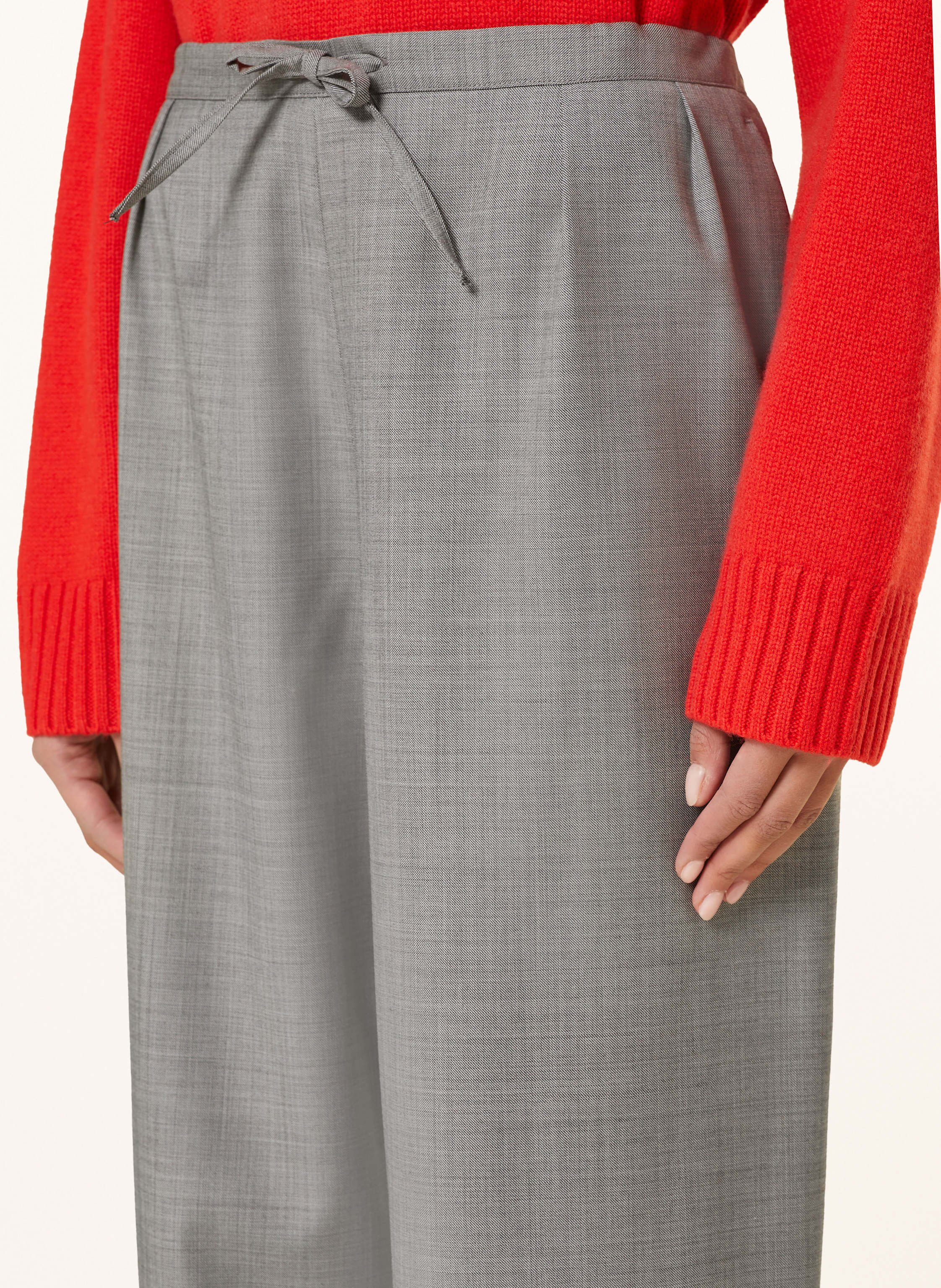 Thumbnail - Loulou De Saison Marlenehose Cove grau