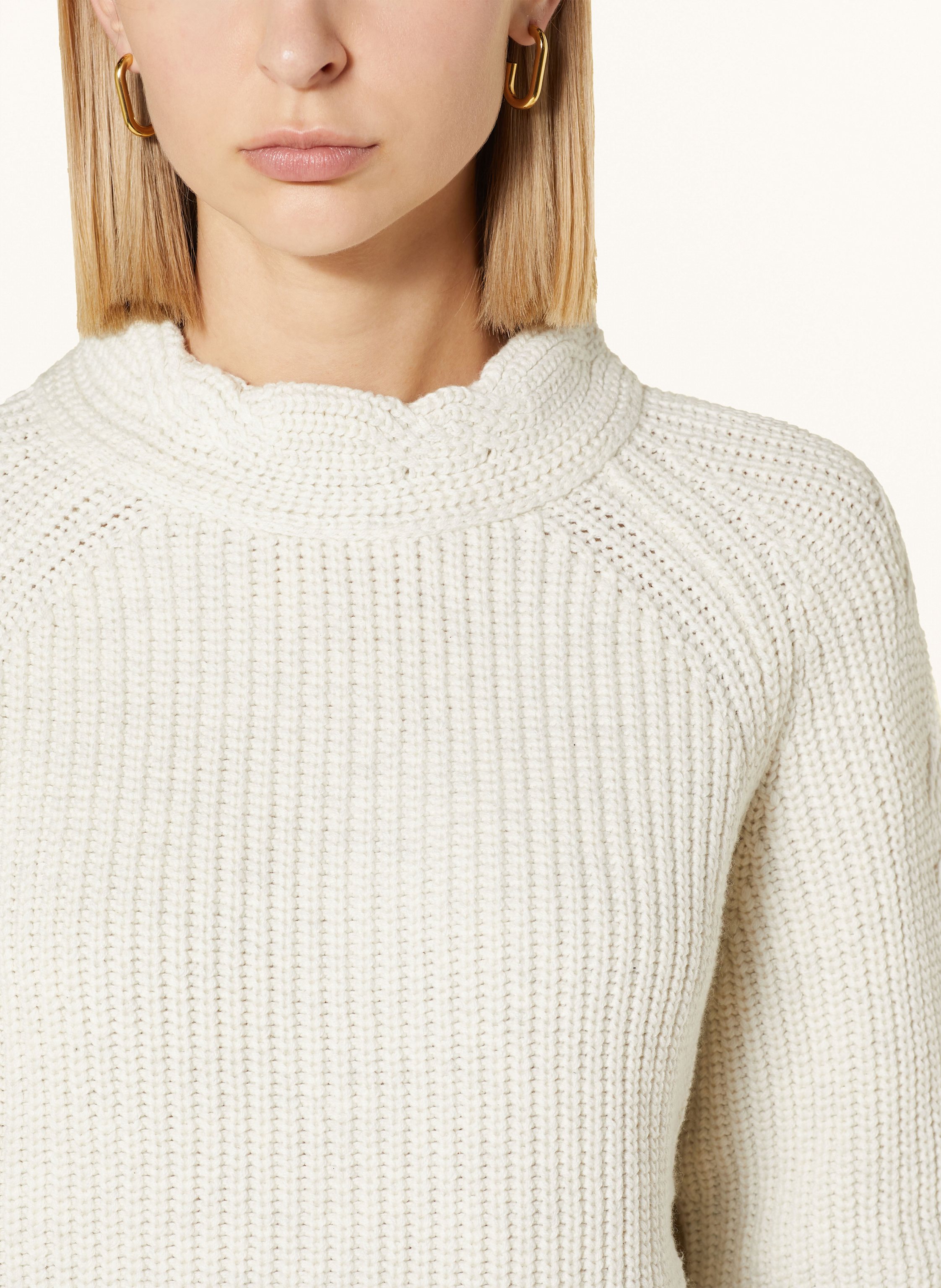 Thumbnail - Oui Pullover grau