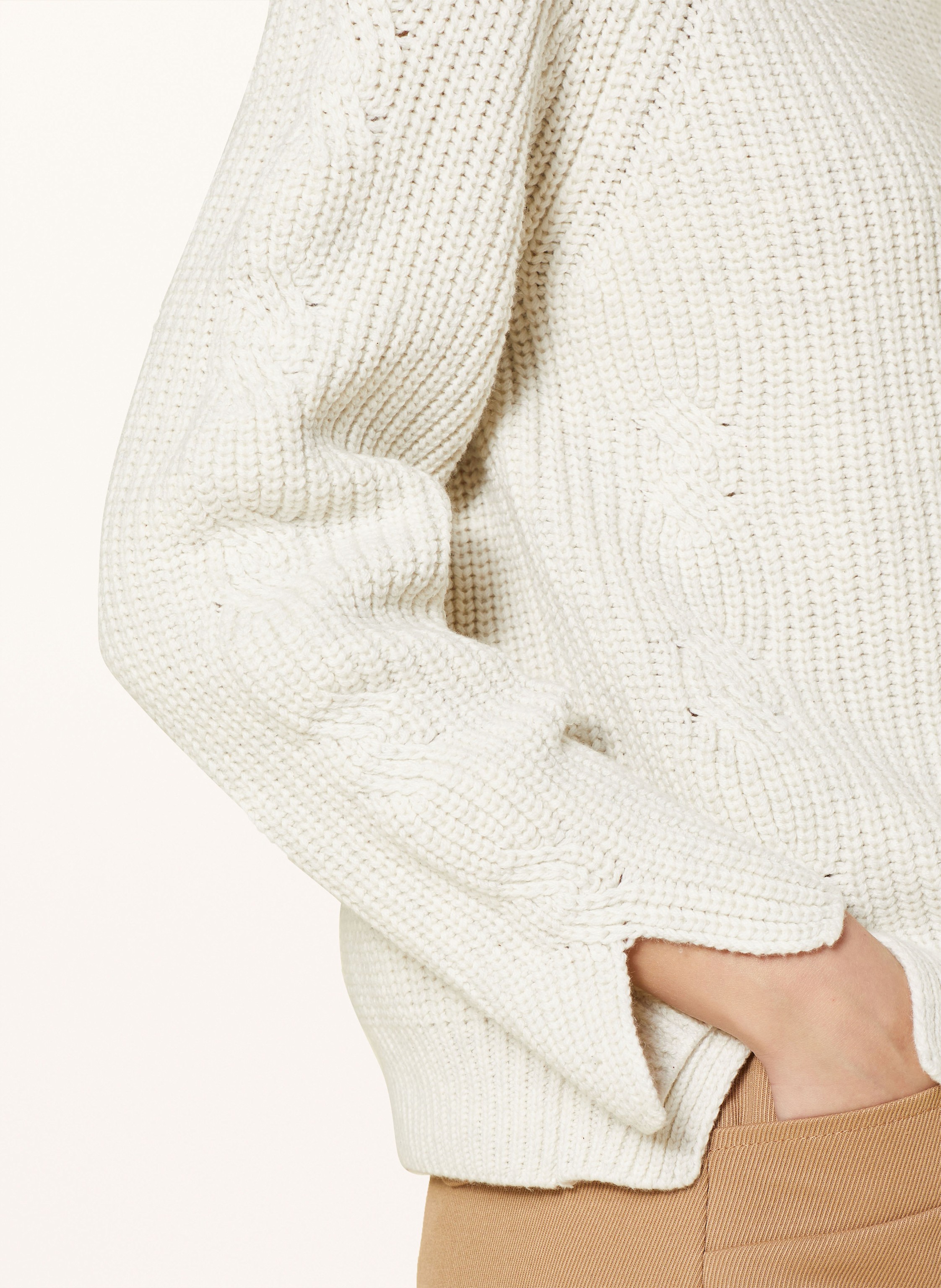 Thumbnail - Oui Pullover grau