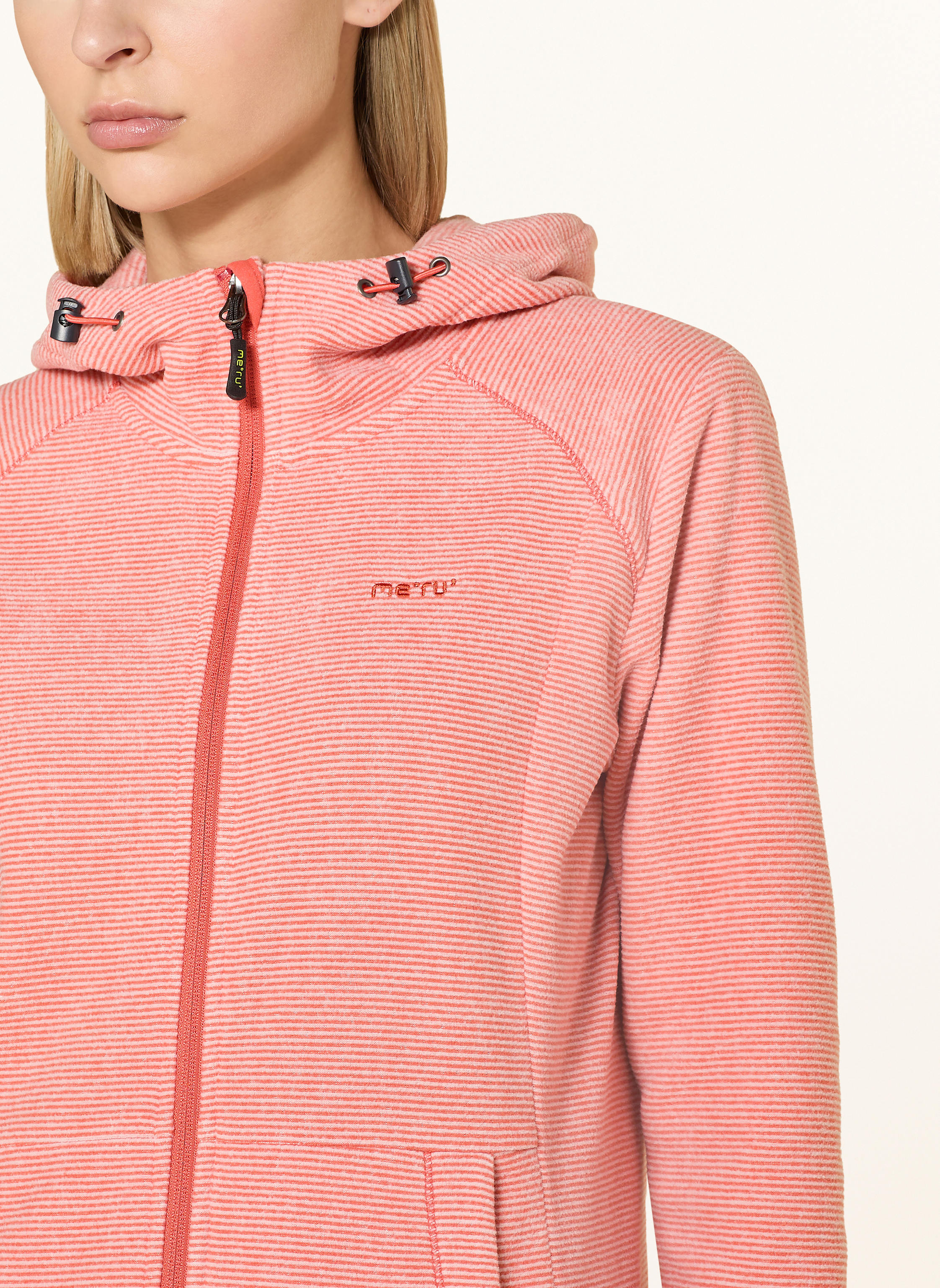 Thumbnail - Me°Ru' Fleecejacke Lourosa orange